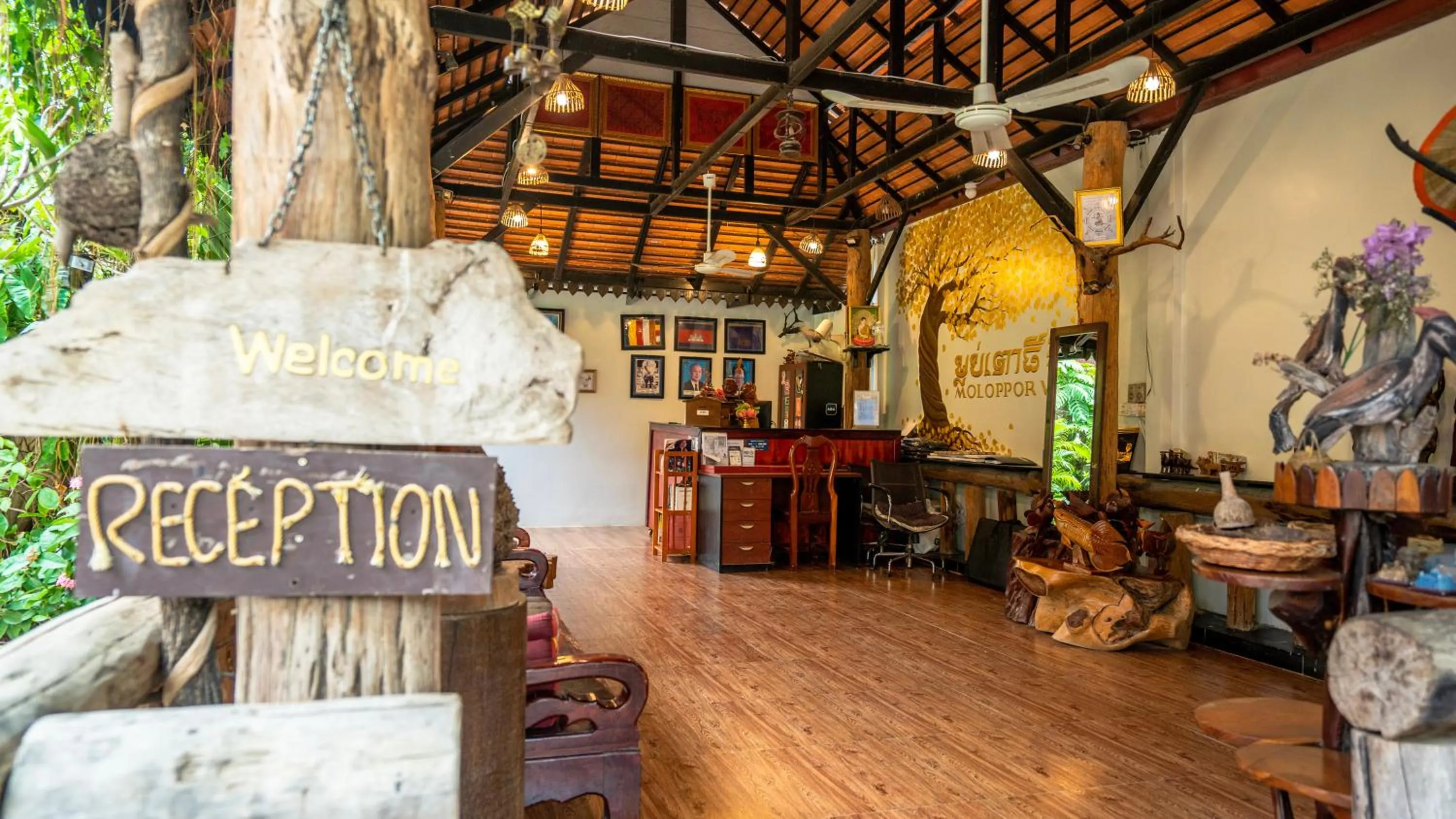 Lobby or reception in Moloppor Villa