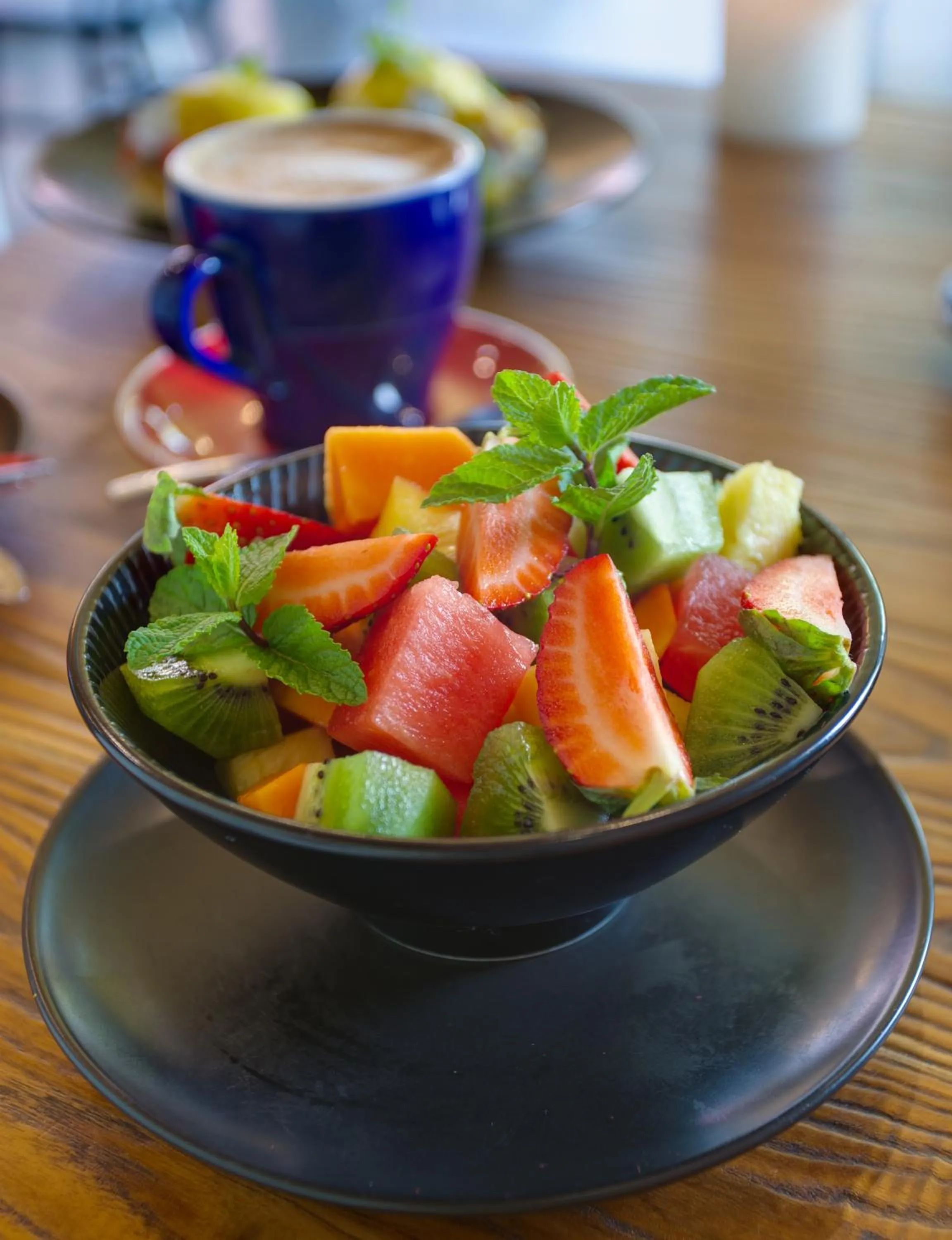 Food close-up in 26° South Bush Boho Hotel