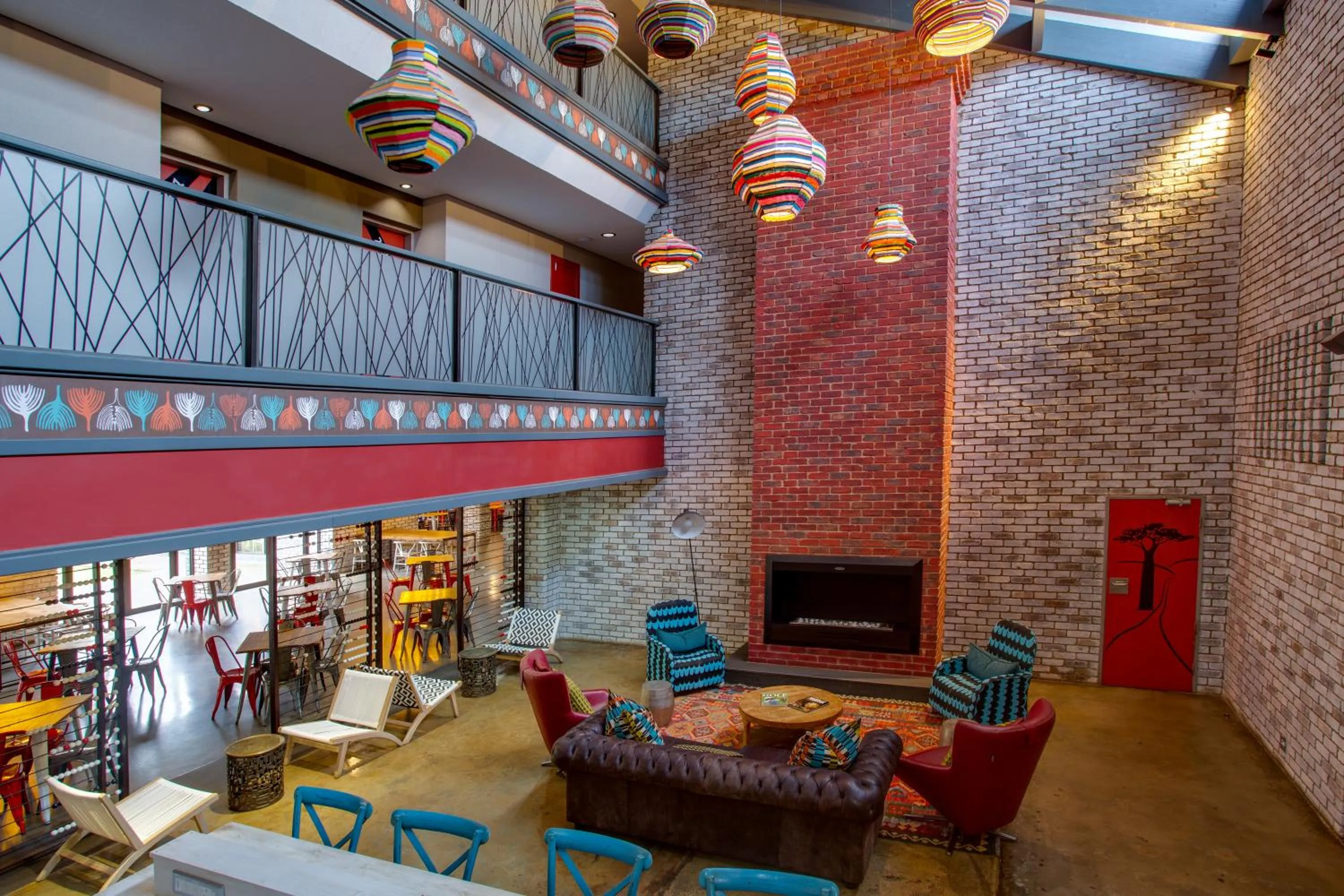 Lobby or reception in 26° South Bush Boho Hotel