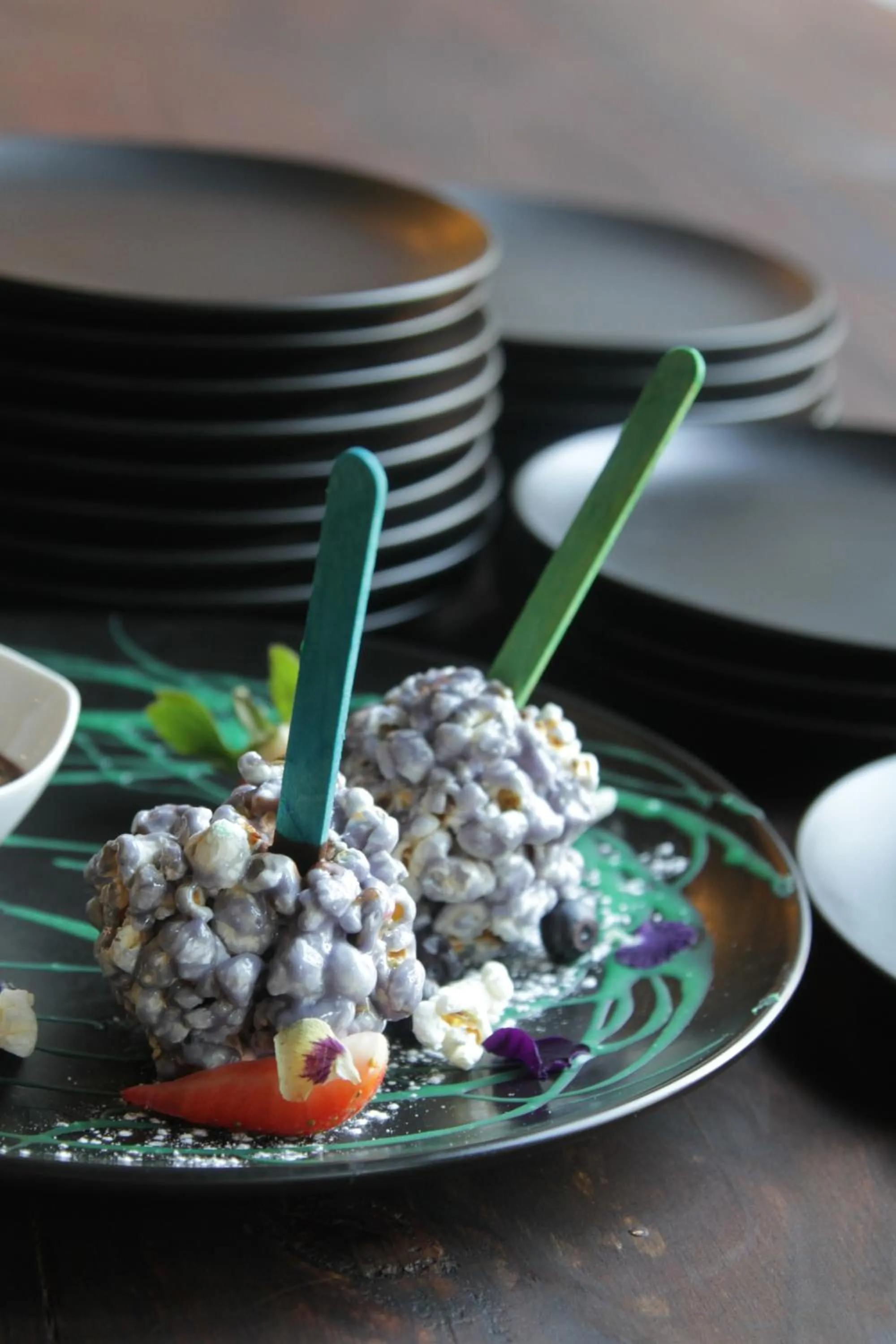 Food close-up in 26° South Bush Boho Hotel