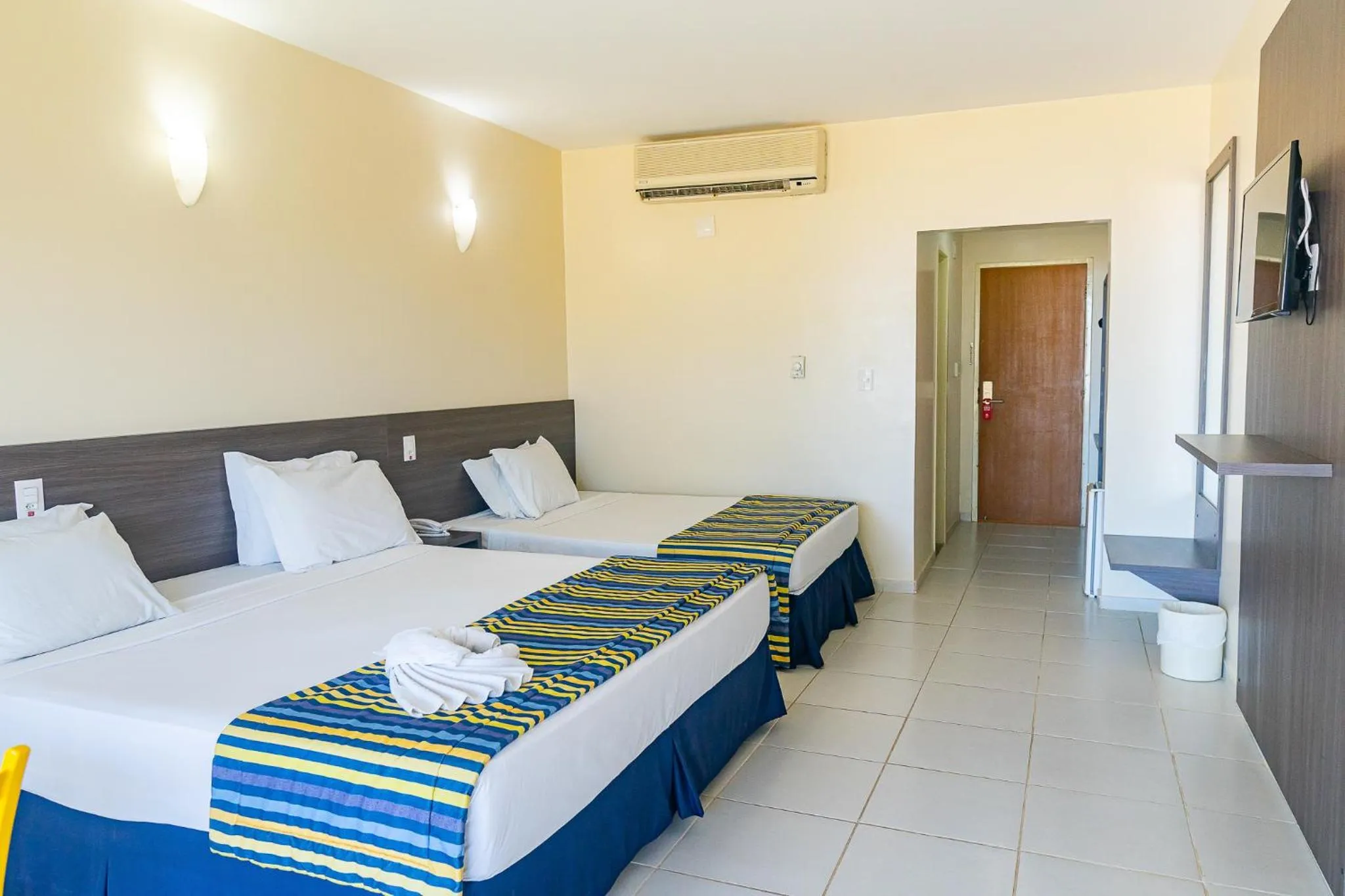 Bed in Makai Resort All Inclusive Convention Aracaju
