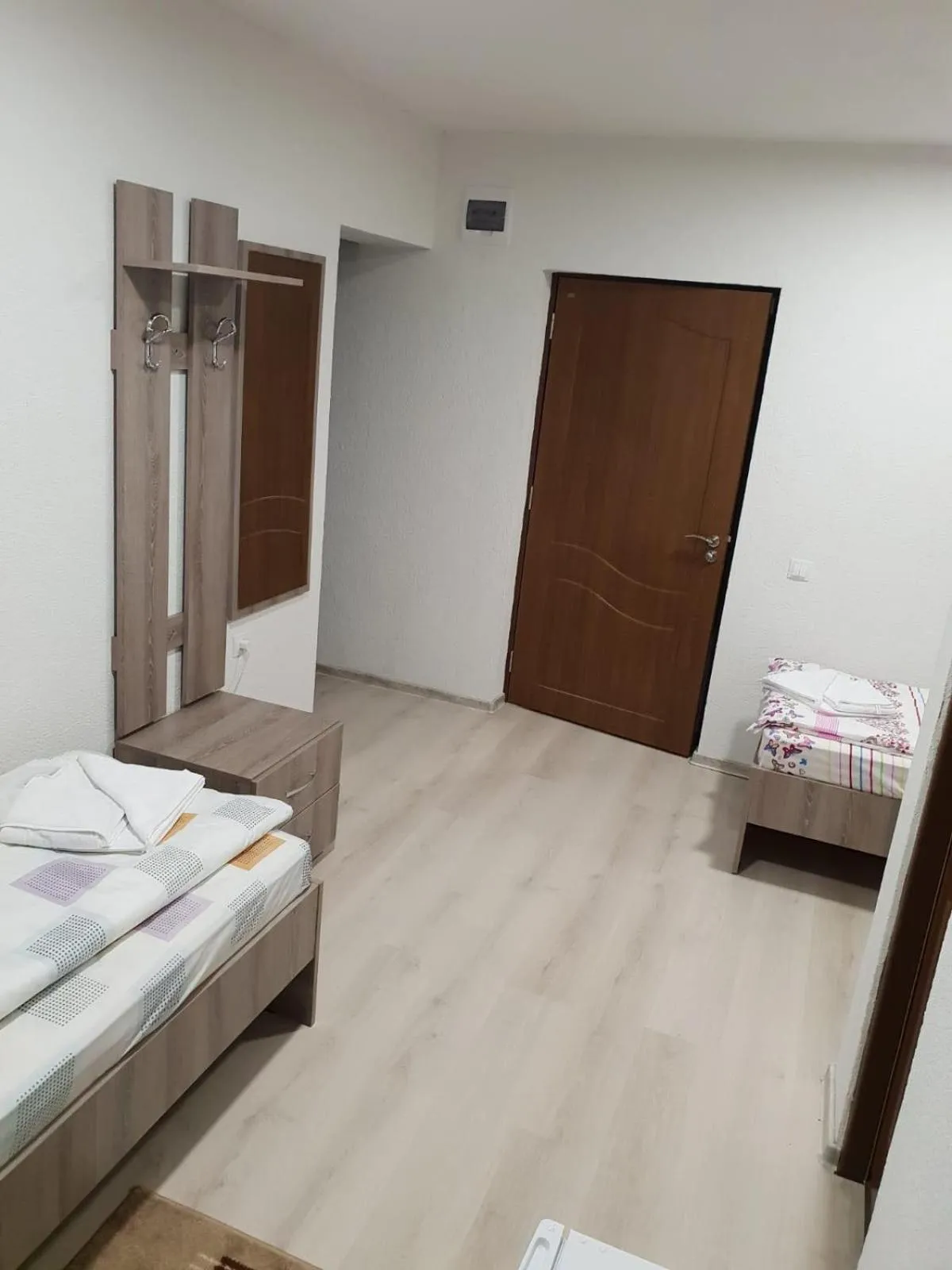 Bed in Pensiunea La Gagea