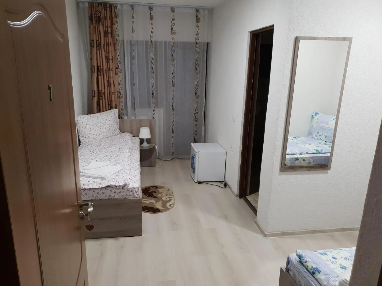 Bed in Pensiunea La Gagea