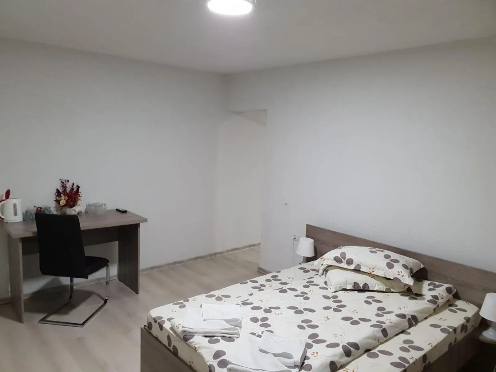 Bed in Pensiunea La Gagea