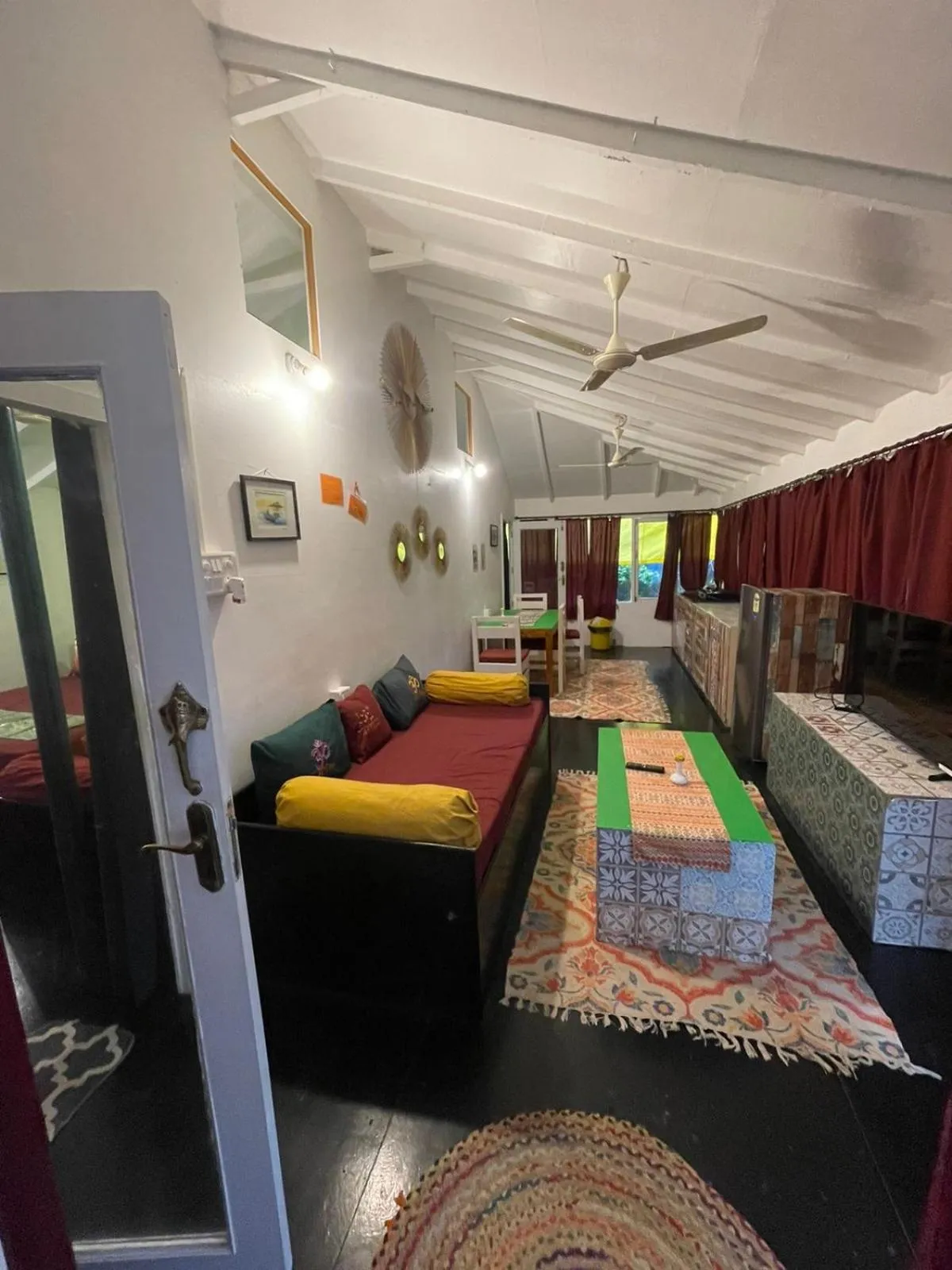 Bed in Art Resort Goa