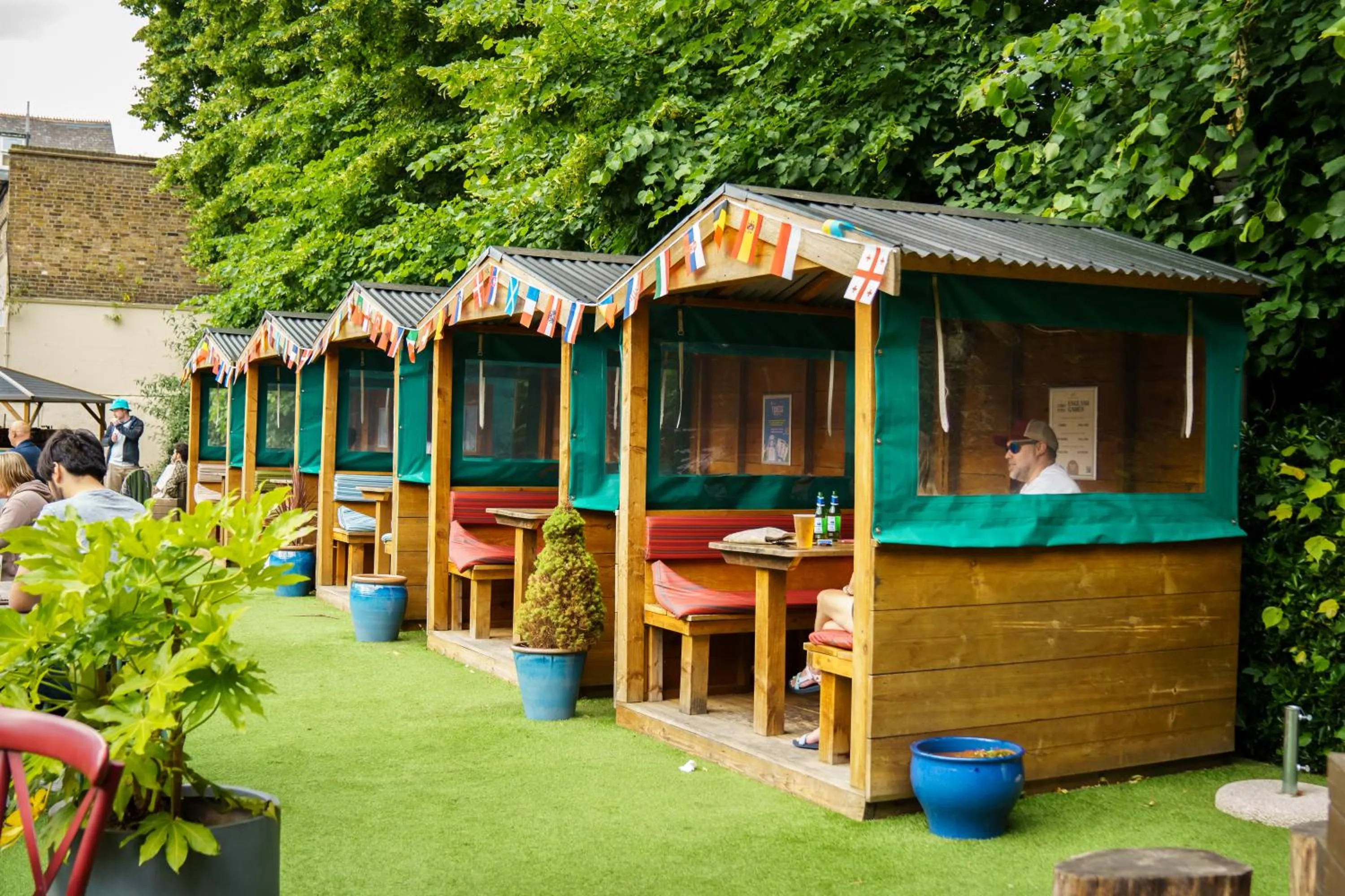 Garden in The Drayton Court Hotel