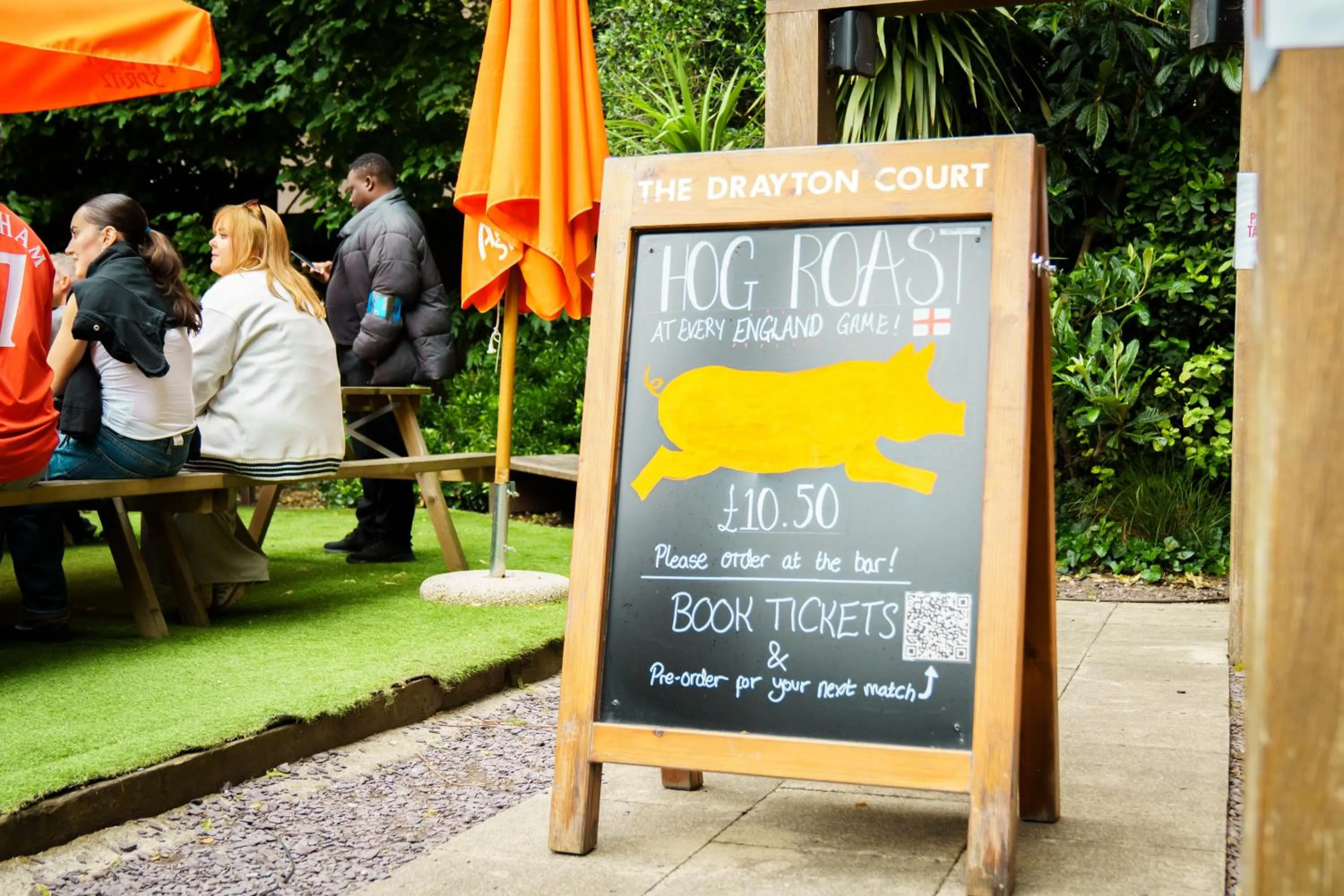 Garden in The Drayton Court Hotel