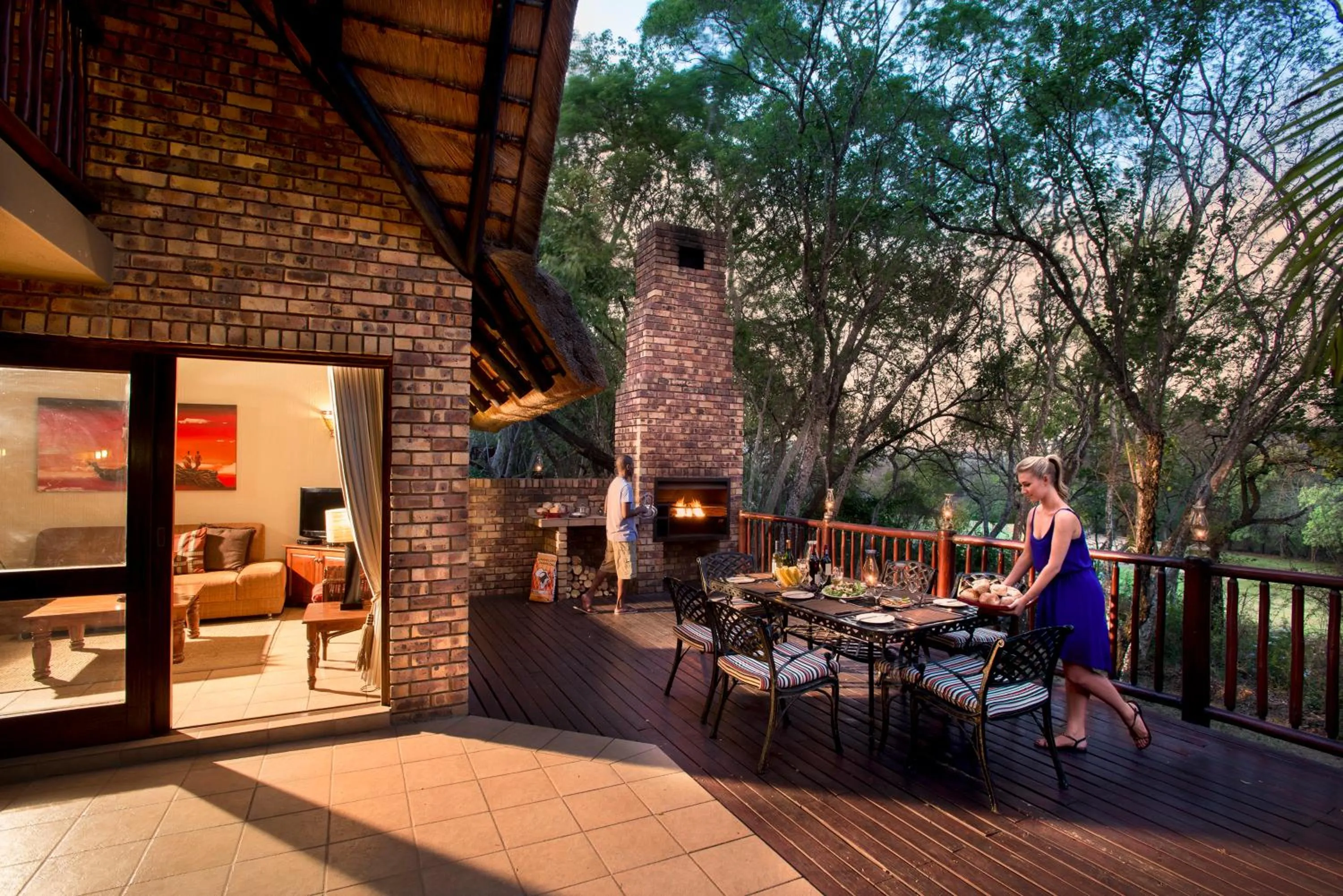Balcony/Terrace in Kruger Park Lodge