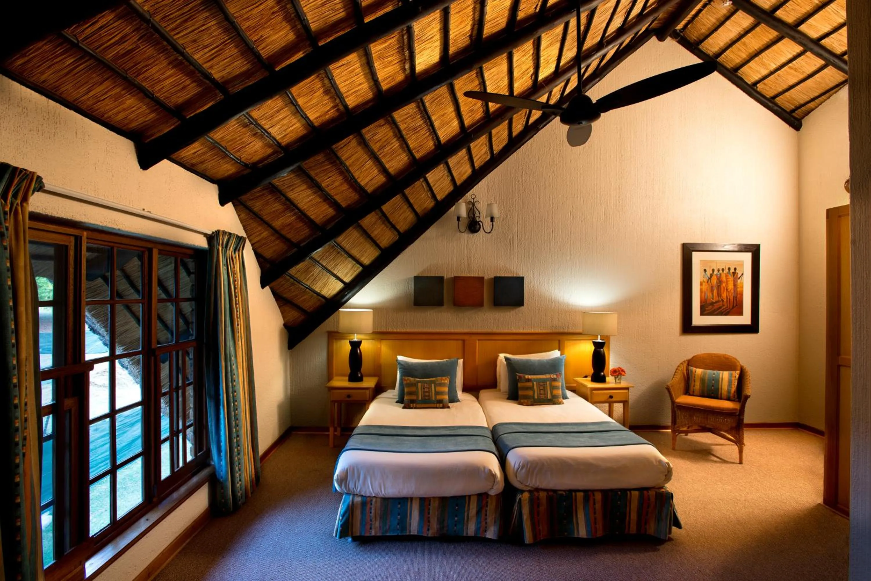 Bedroom, Bed in Kruger Park Lodge