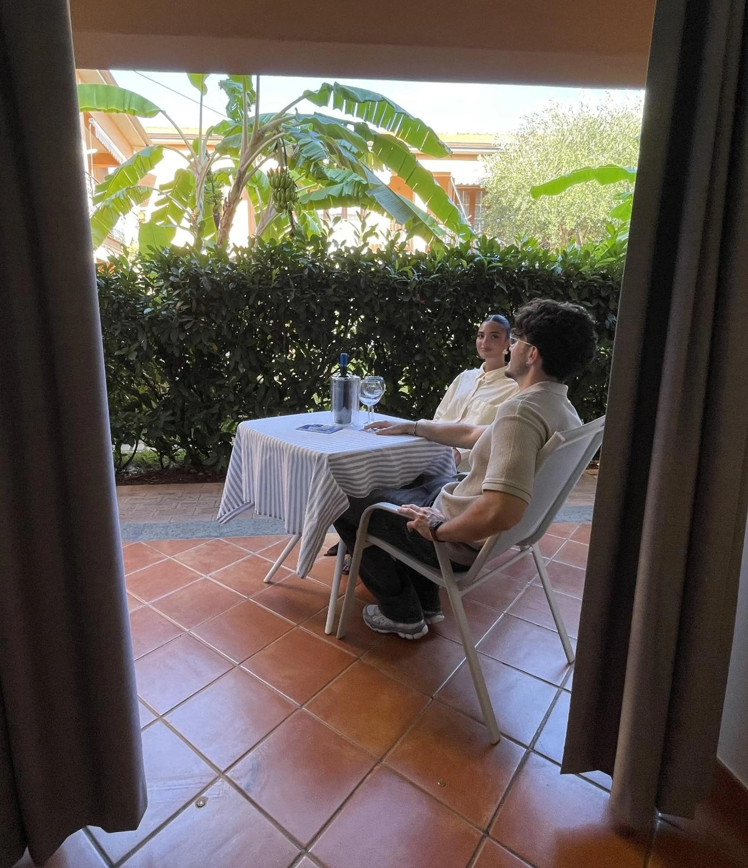 Patio in Residence Villa Andrea