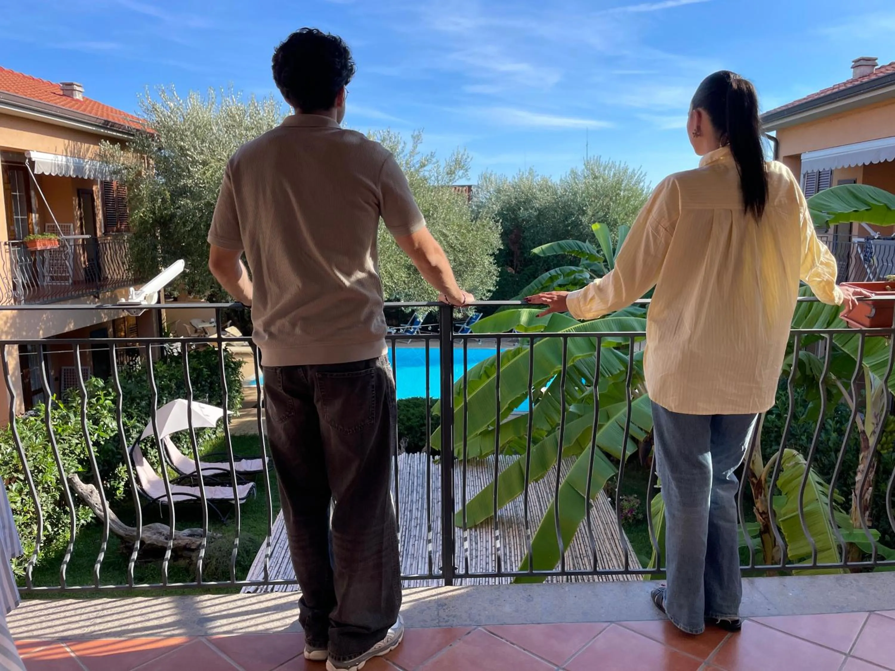 Balcony/Terrace in Residence Villa Andrea