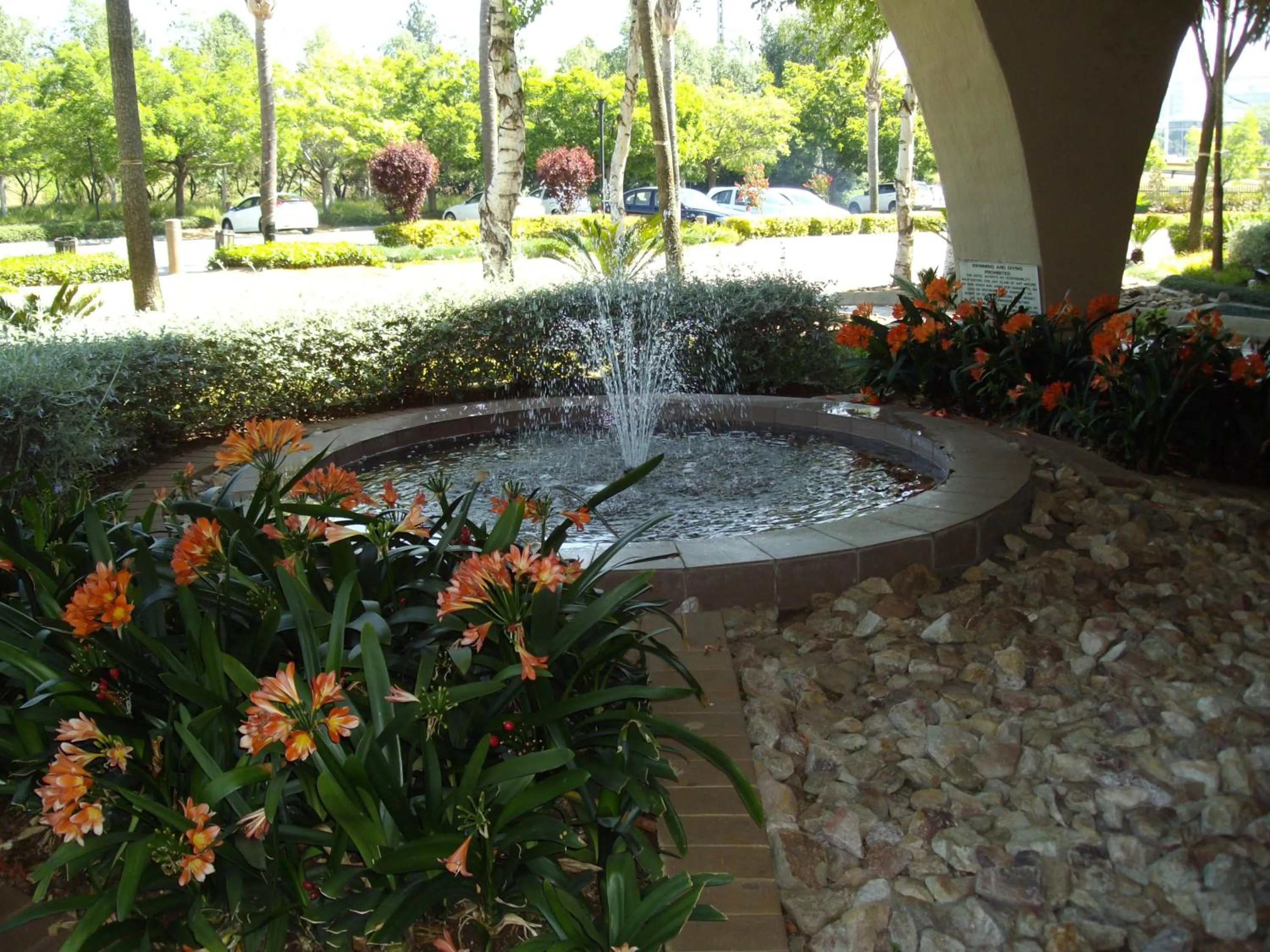 Garden in Garden Court OR Tambo International Airport