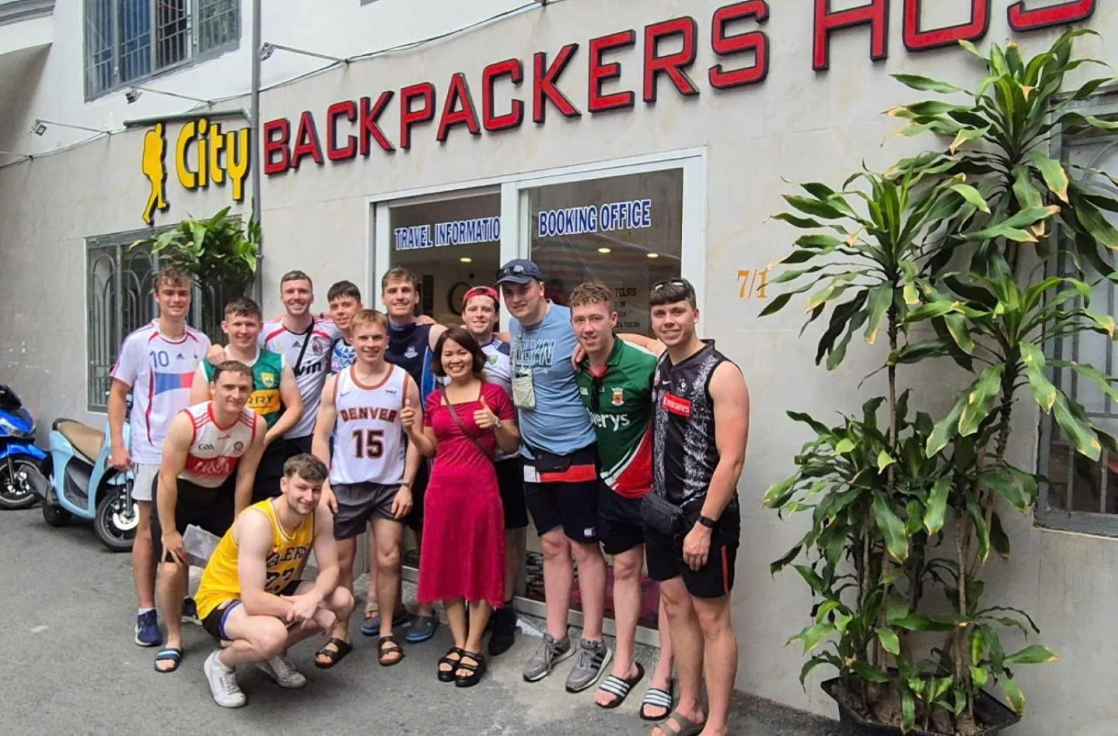 Property building in City Backpackers Hostel