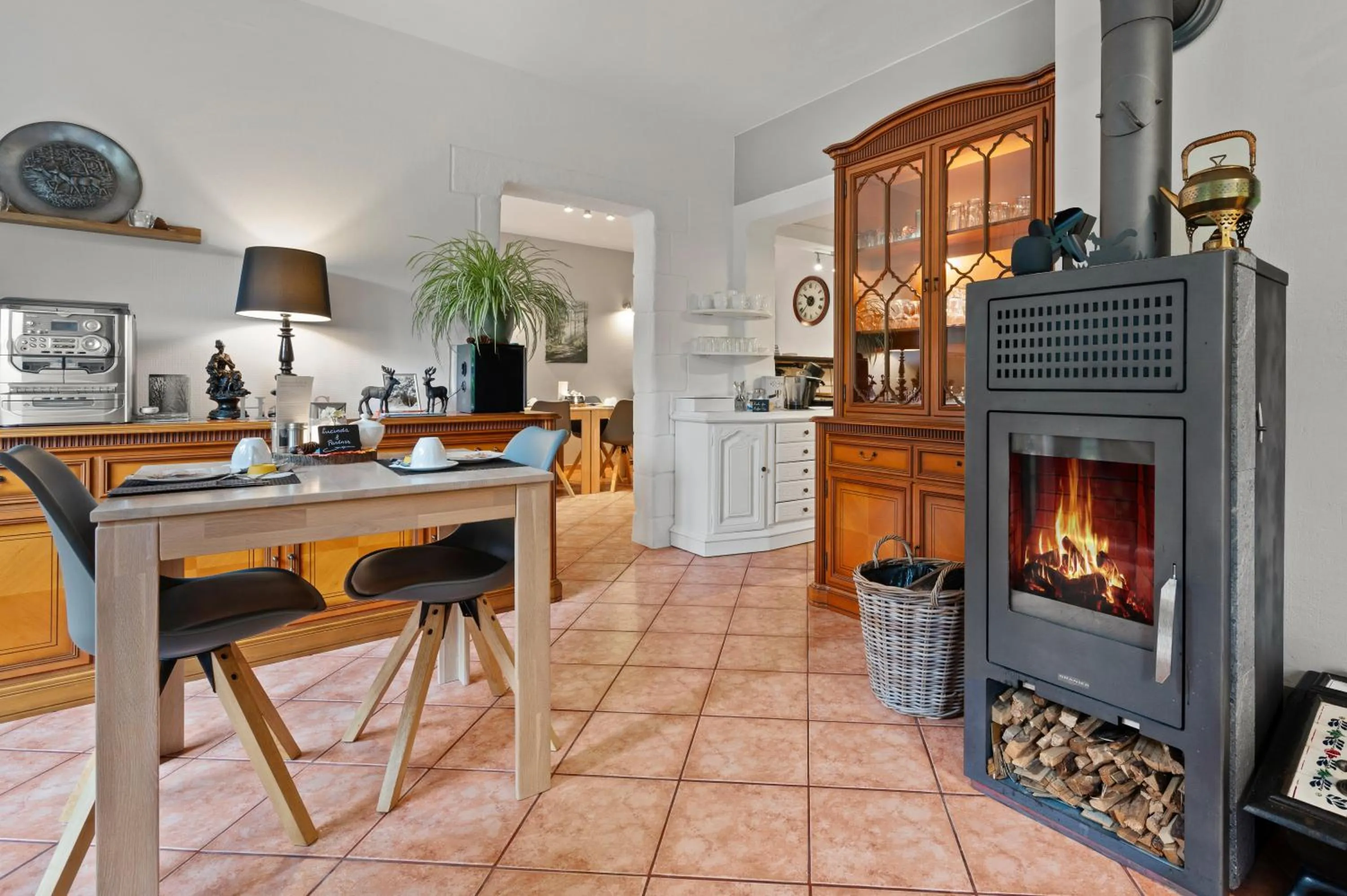 Breakfast in Gästehaus Hoxel