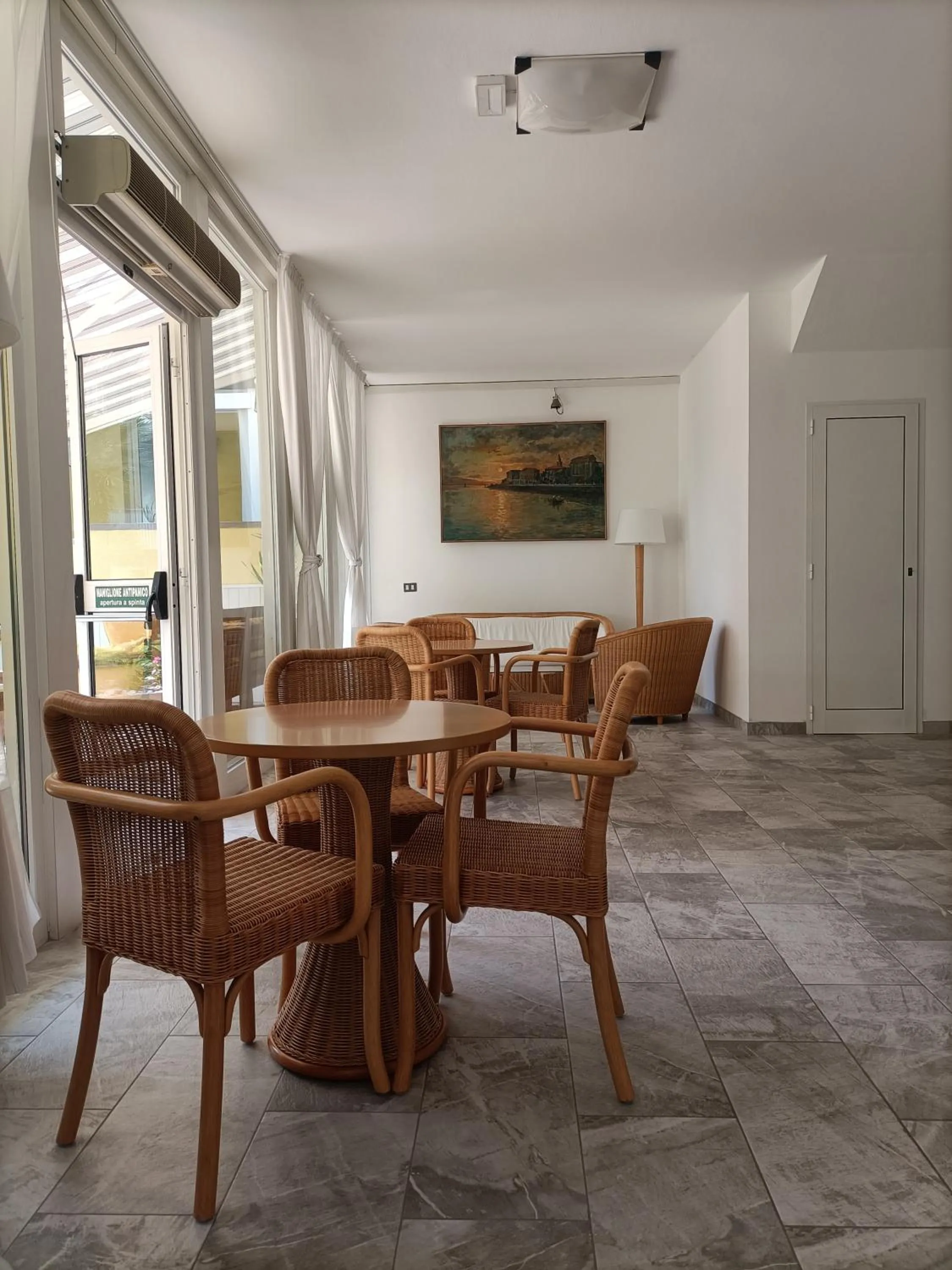 Seating area in Hotel Ai Pini