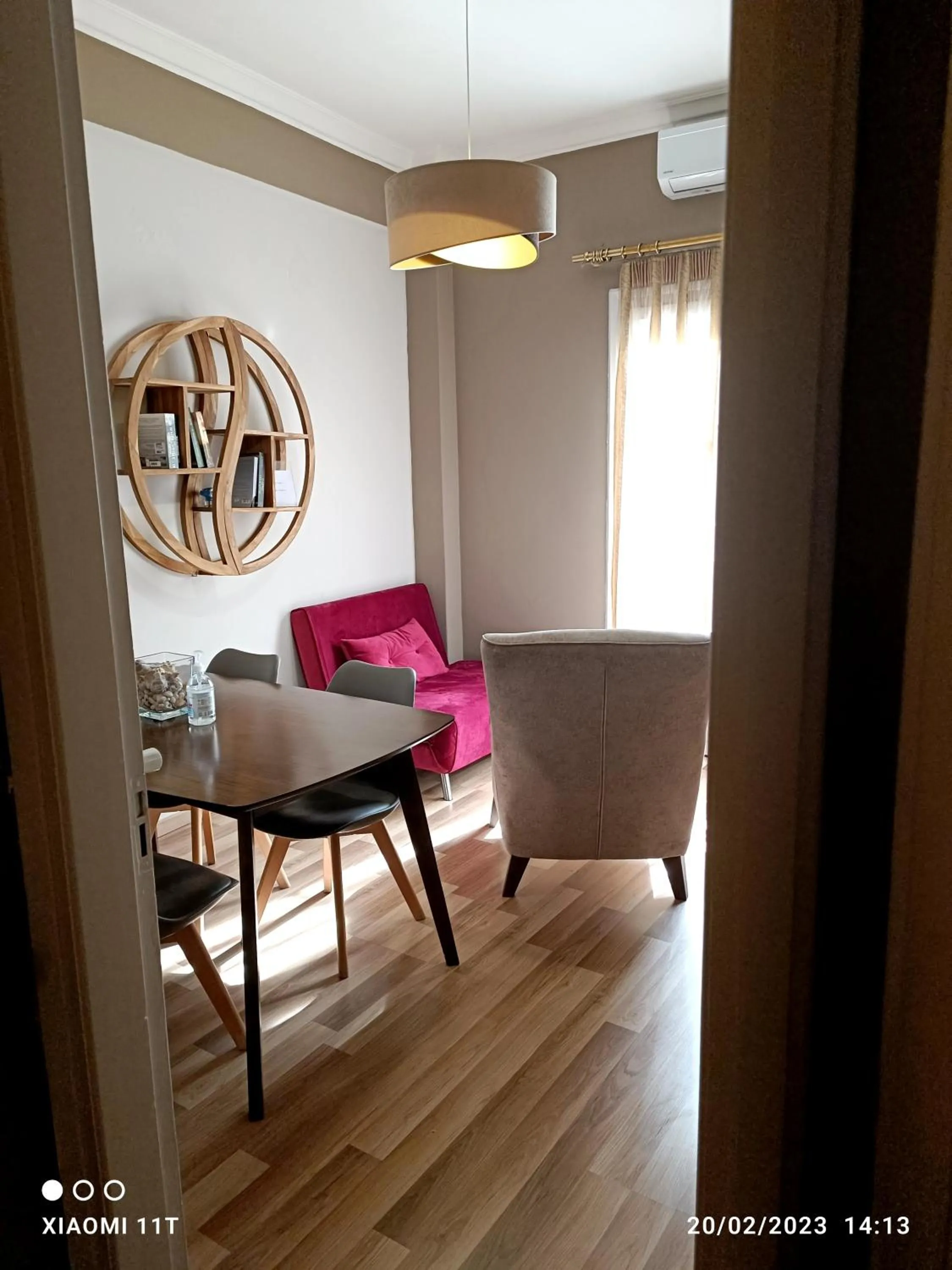 Dining area in Ulysses Apartments Acropolis