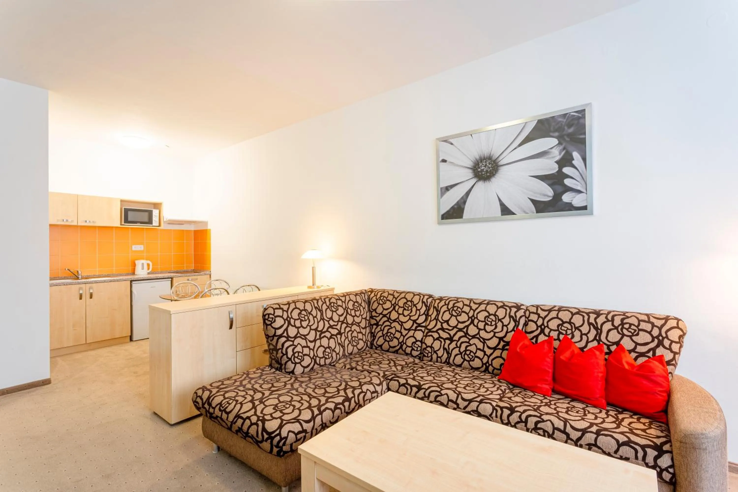 Kitchen or kitchenette in Hotel Běhounek