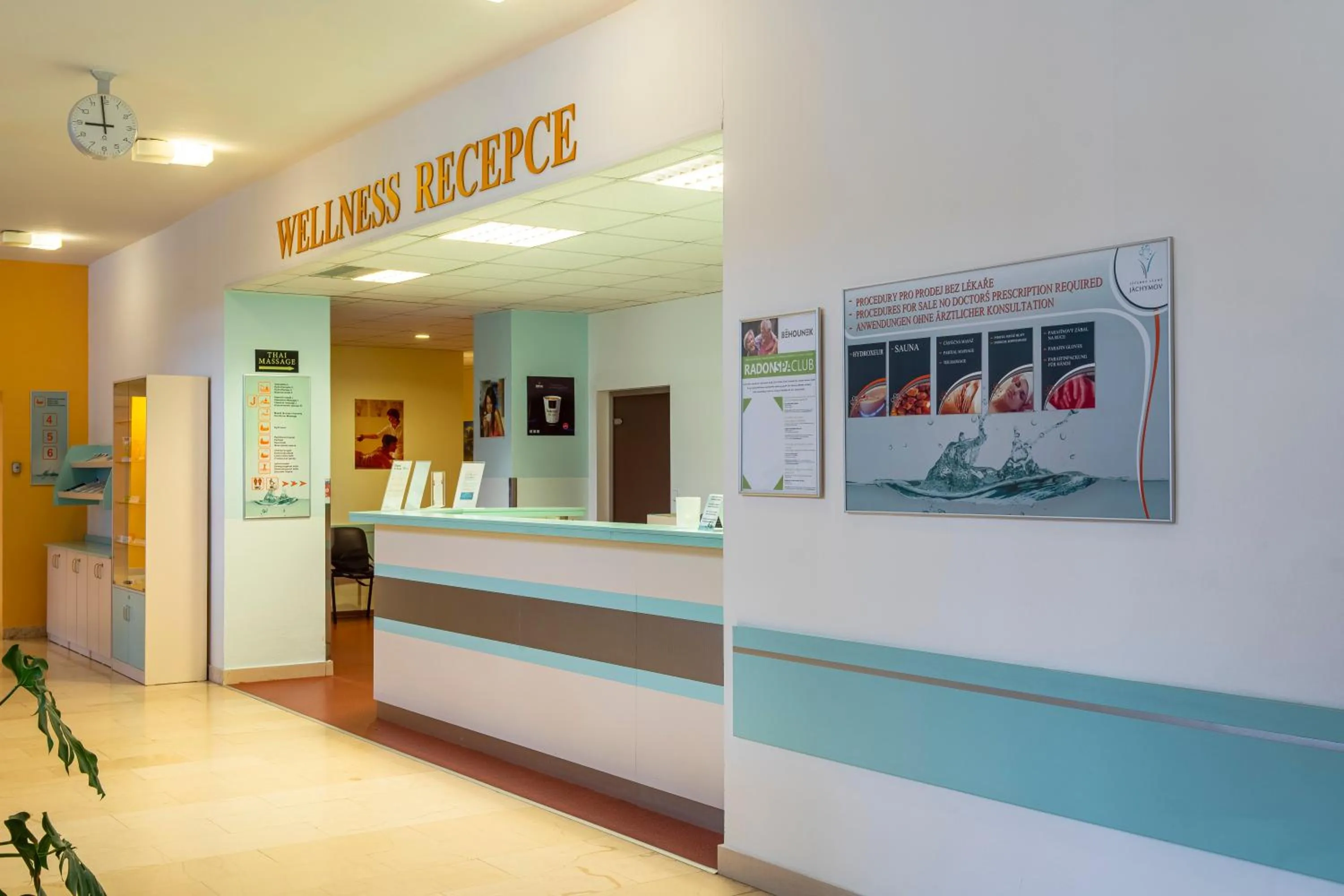 Lobby or reception in Hotel Běhounek