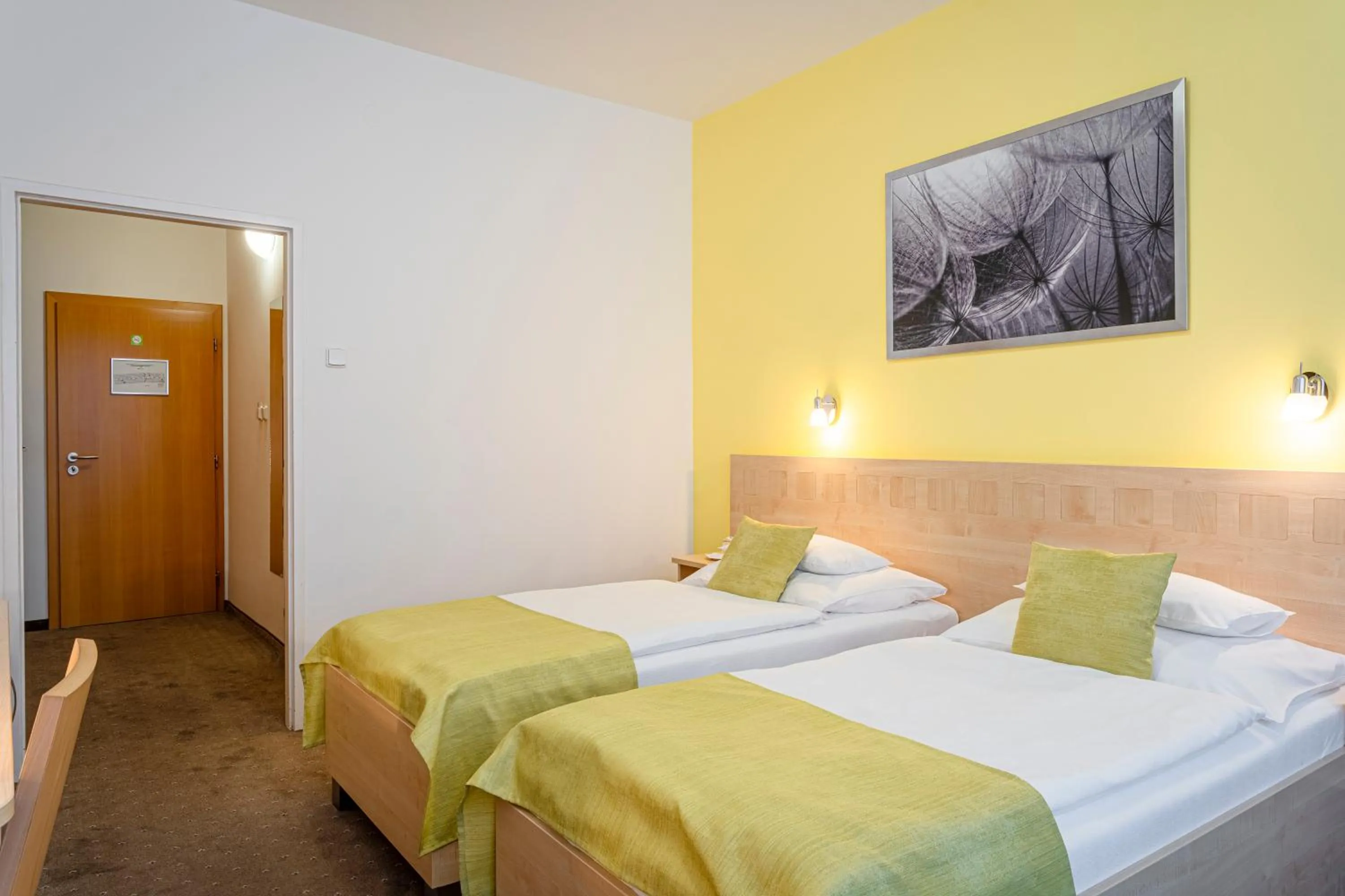 Bed in Hotel Běhounek