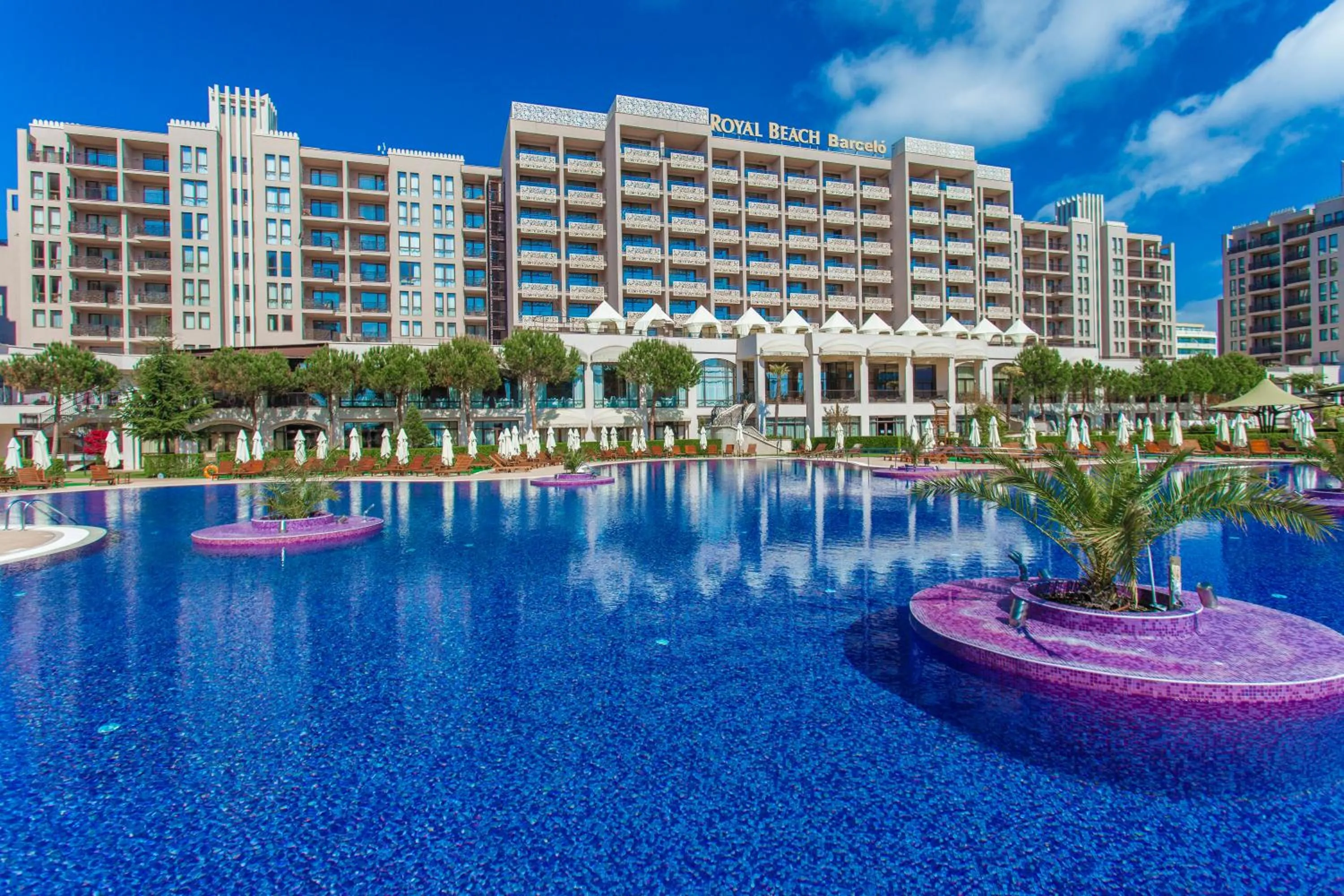 Pool view in Barcelo Royal Beach - All Inclusive