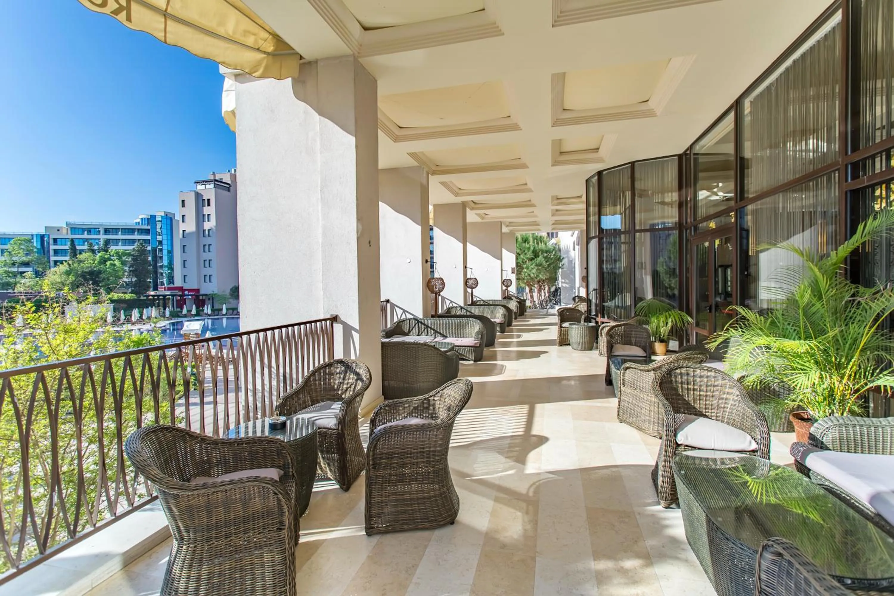 Garden in Barcelo Royal Beach - All Inclusive