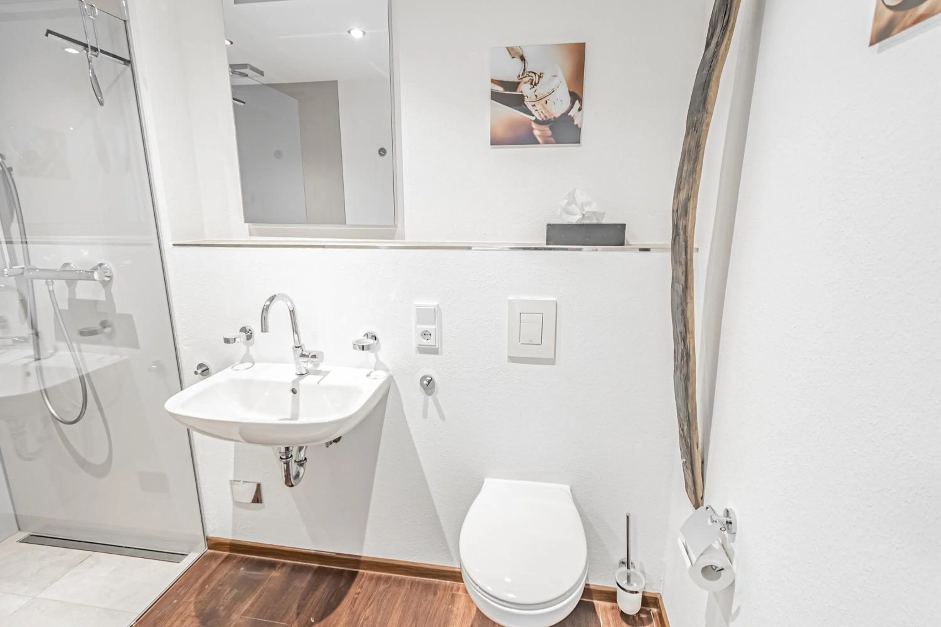 Bathroom in Weinhotel Ayler Kupp