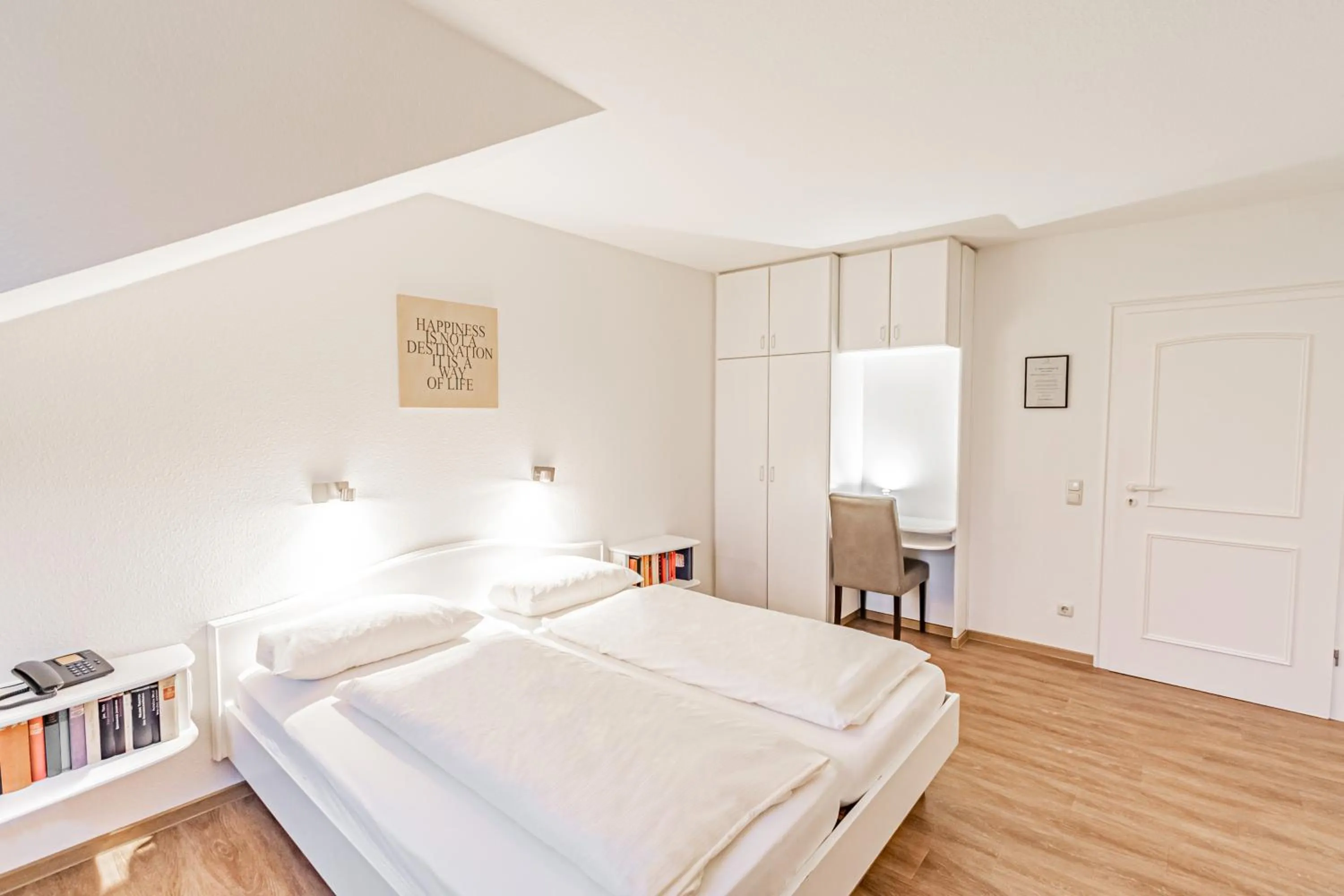 Bed in Weinhotel Ayler Kupp