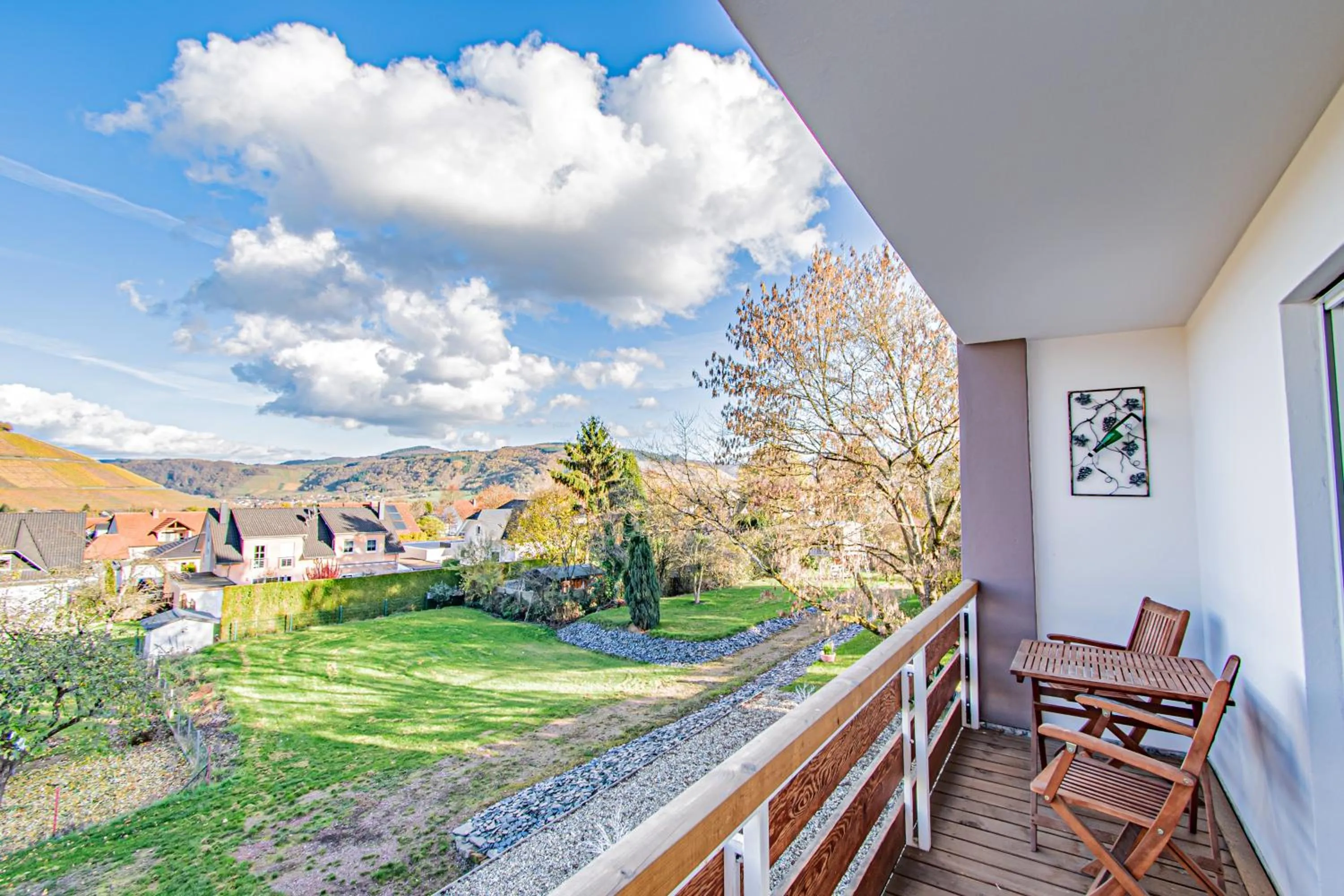 Balcony/Terrace in Weinhotel Ayler Kupp
