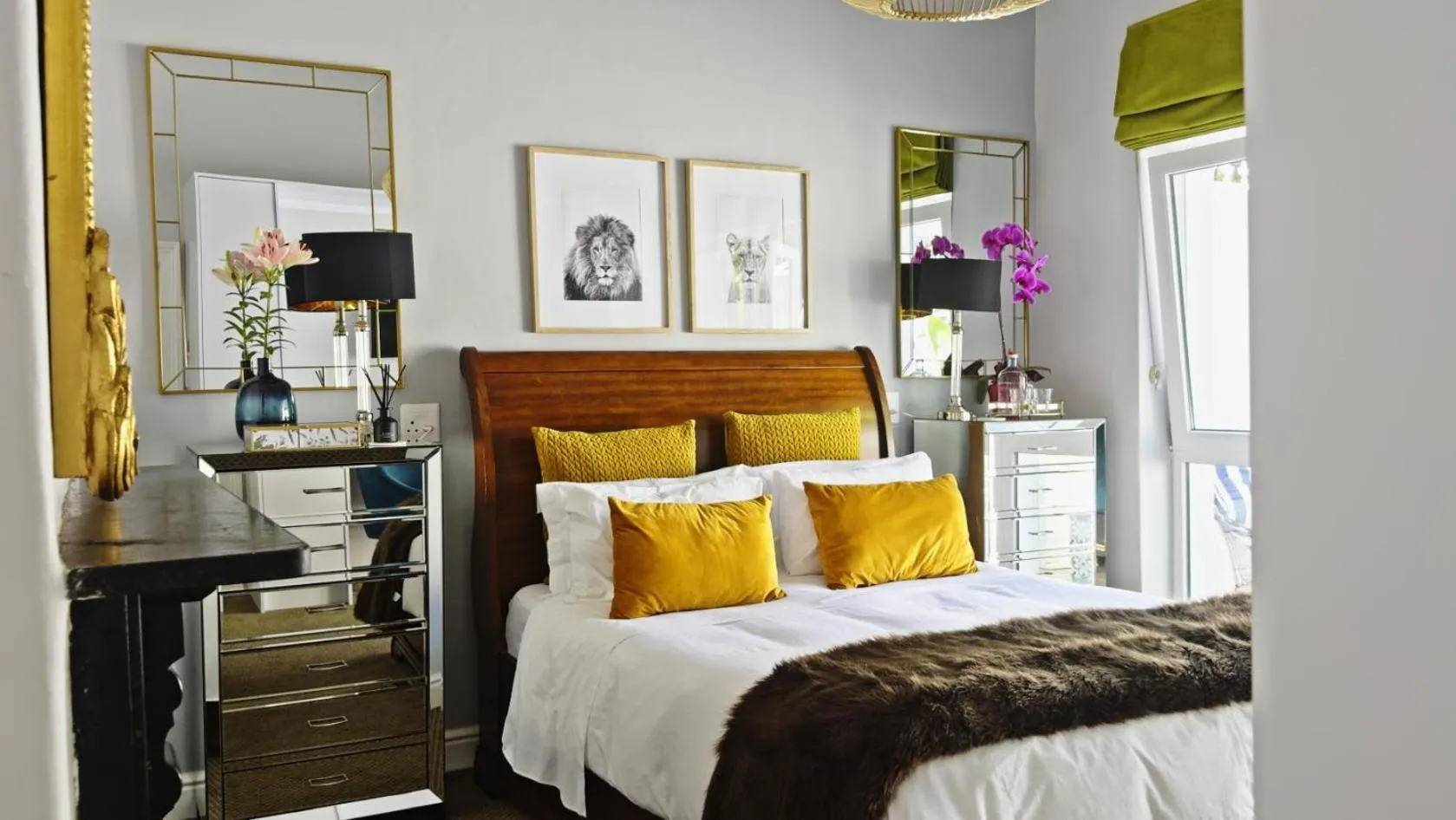 Bedroom, Bed in The Villa Rosa Hotel & Self-catering Apartments