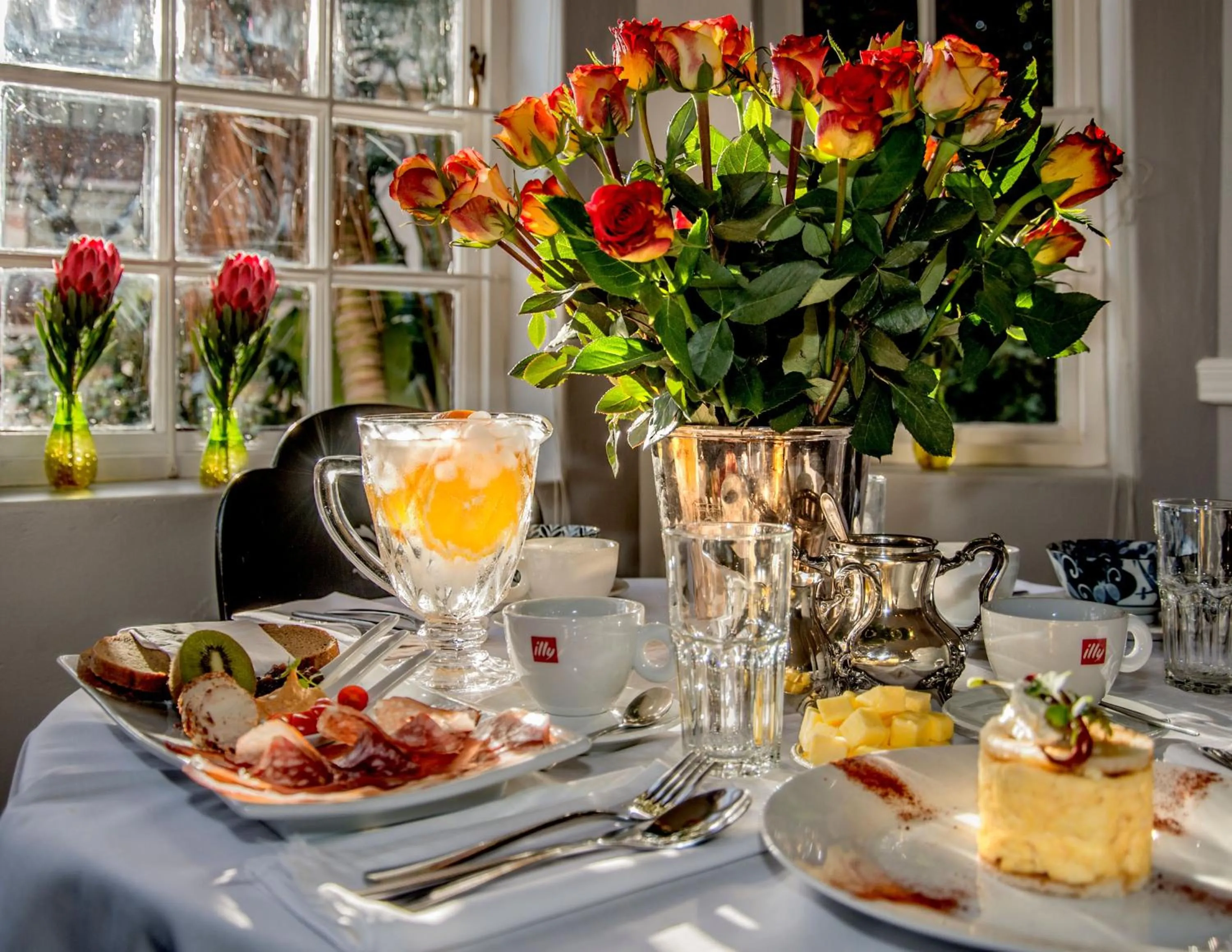 Breakfast in The Villa Rosa Hotel & Self-catering Apartments