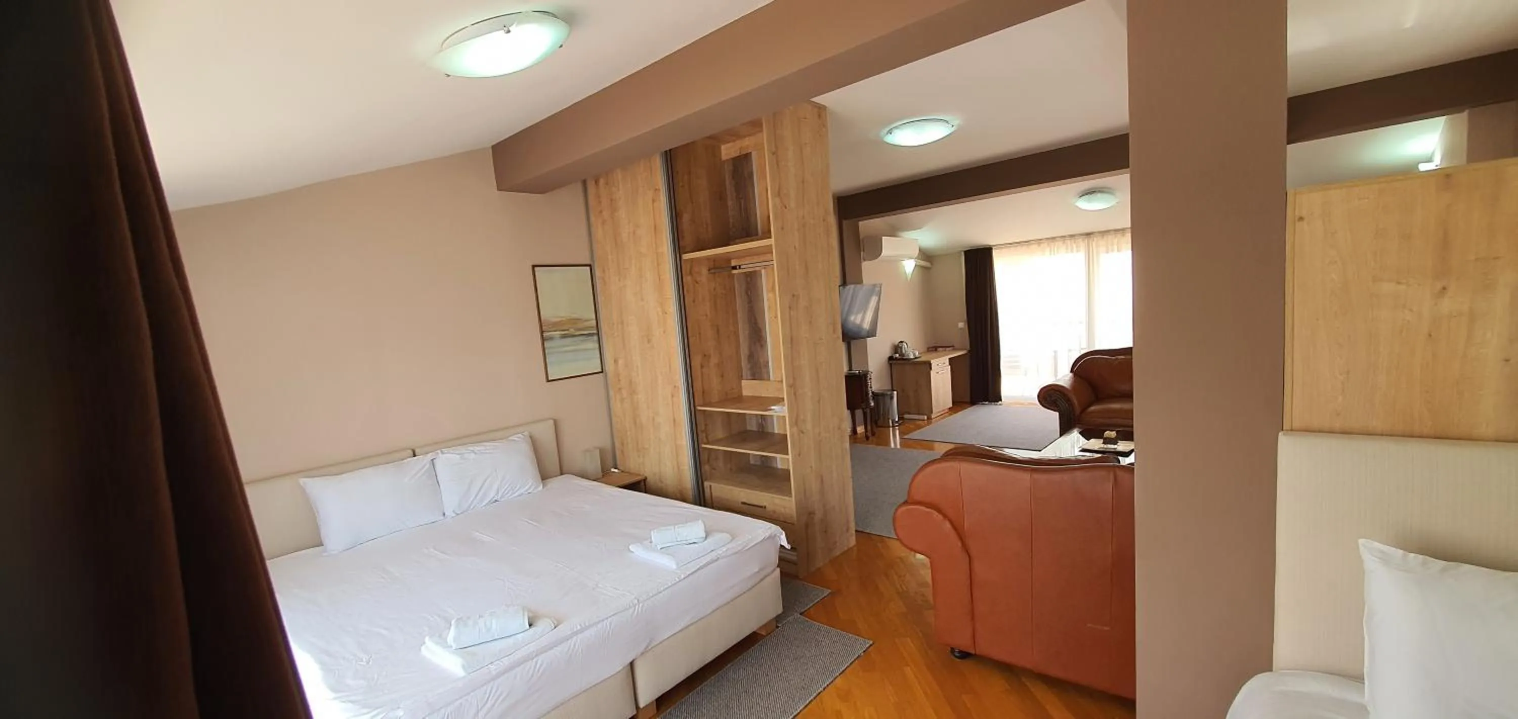 Bed in Premier Hotel