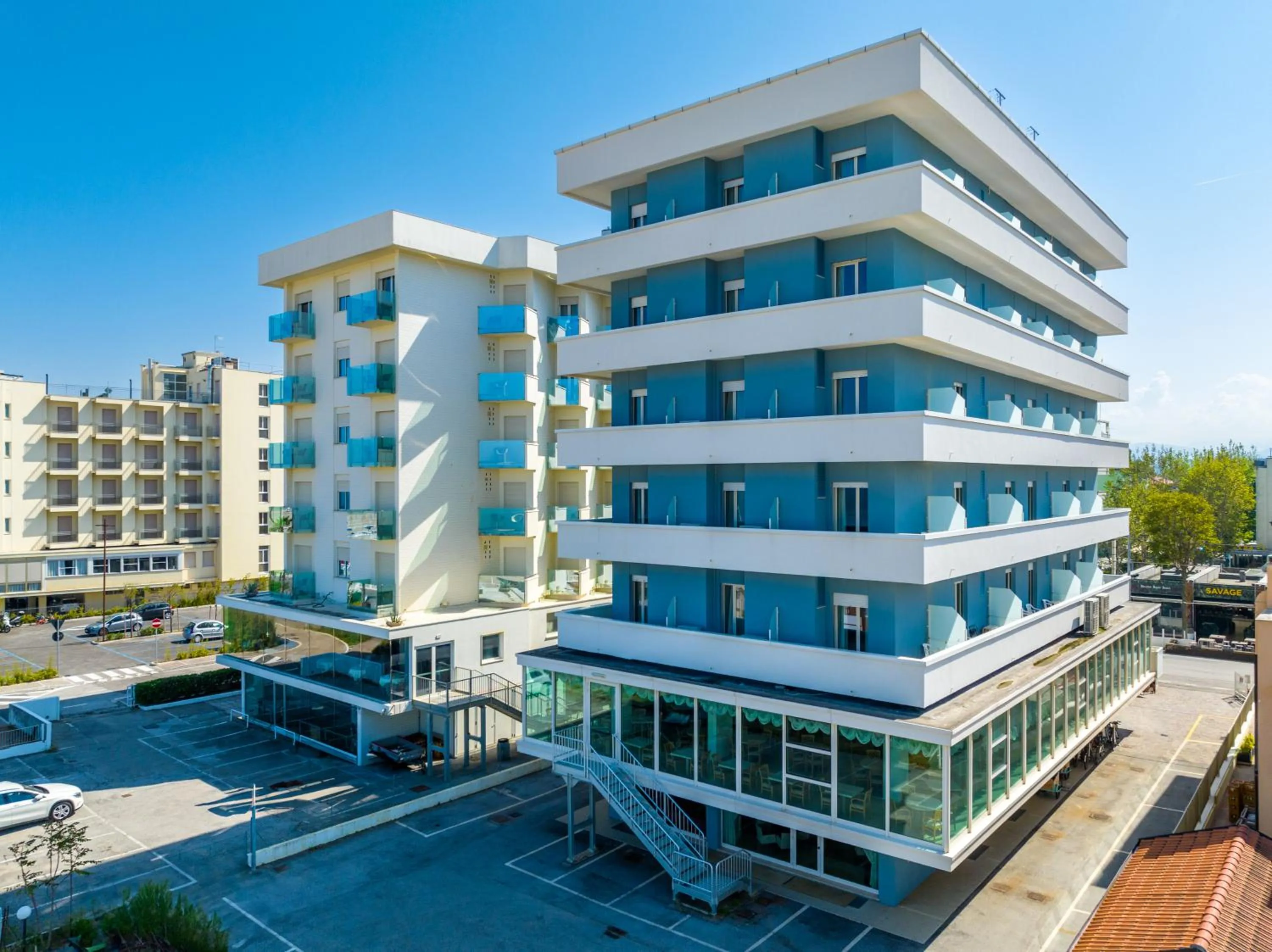 Property building in Hotel Astor