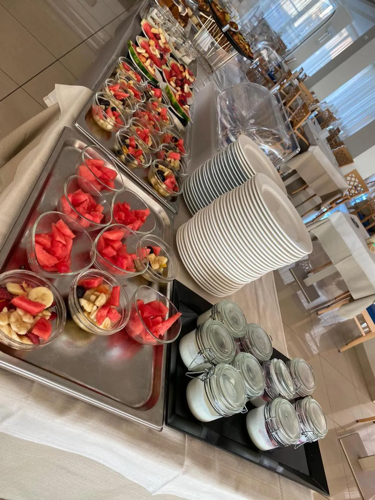 Continental breakfast in Hotel Astor