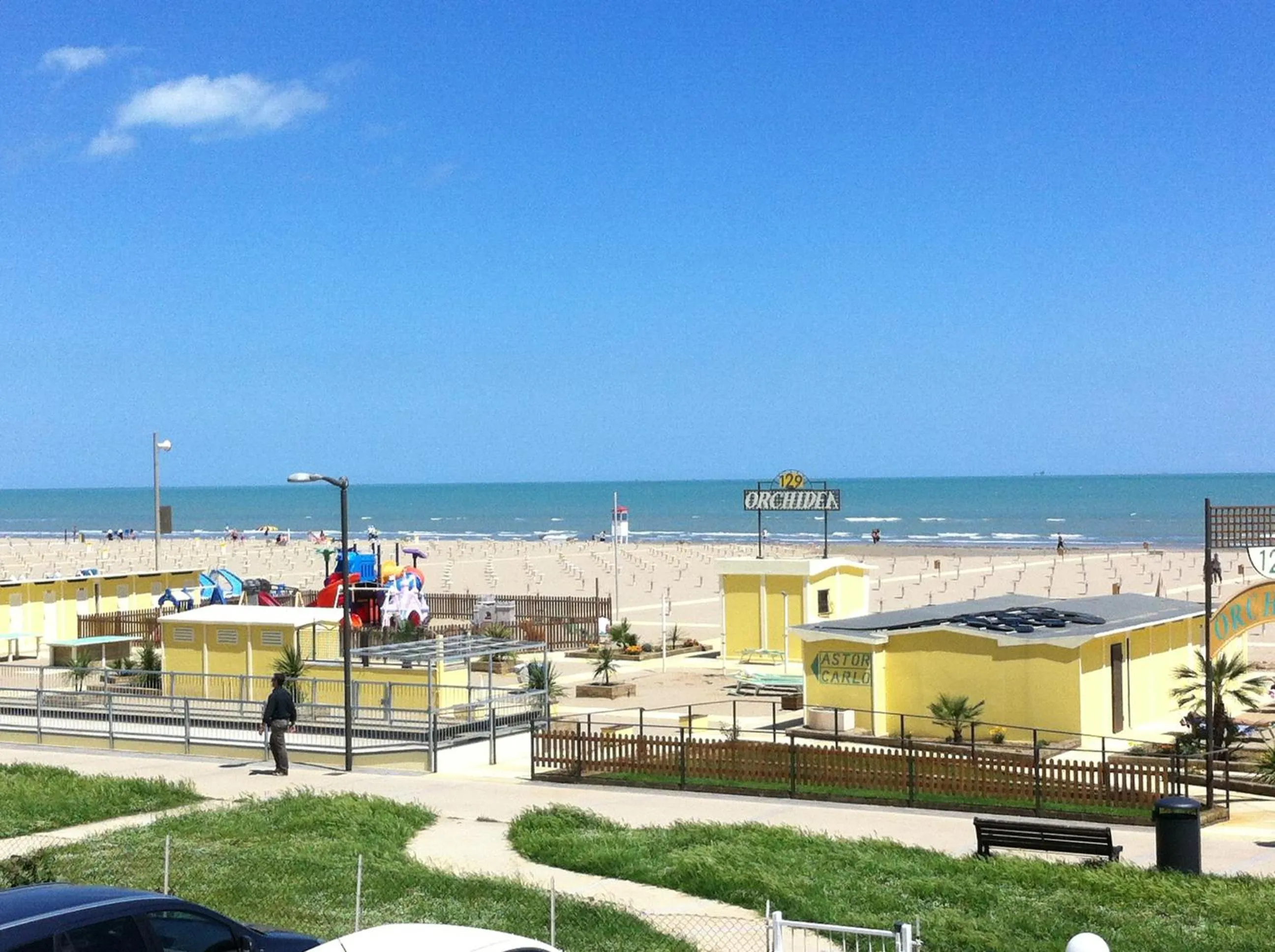 Beach in Hotel Astor