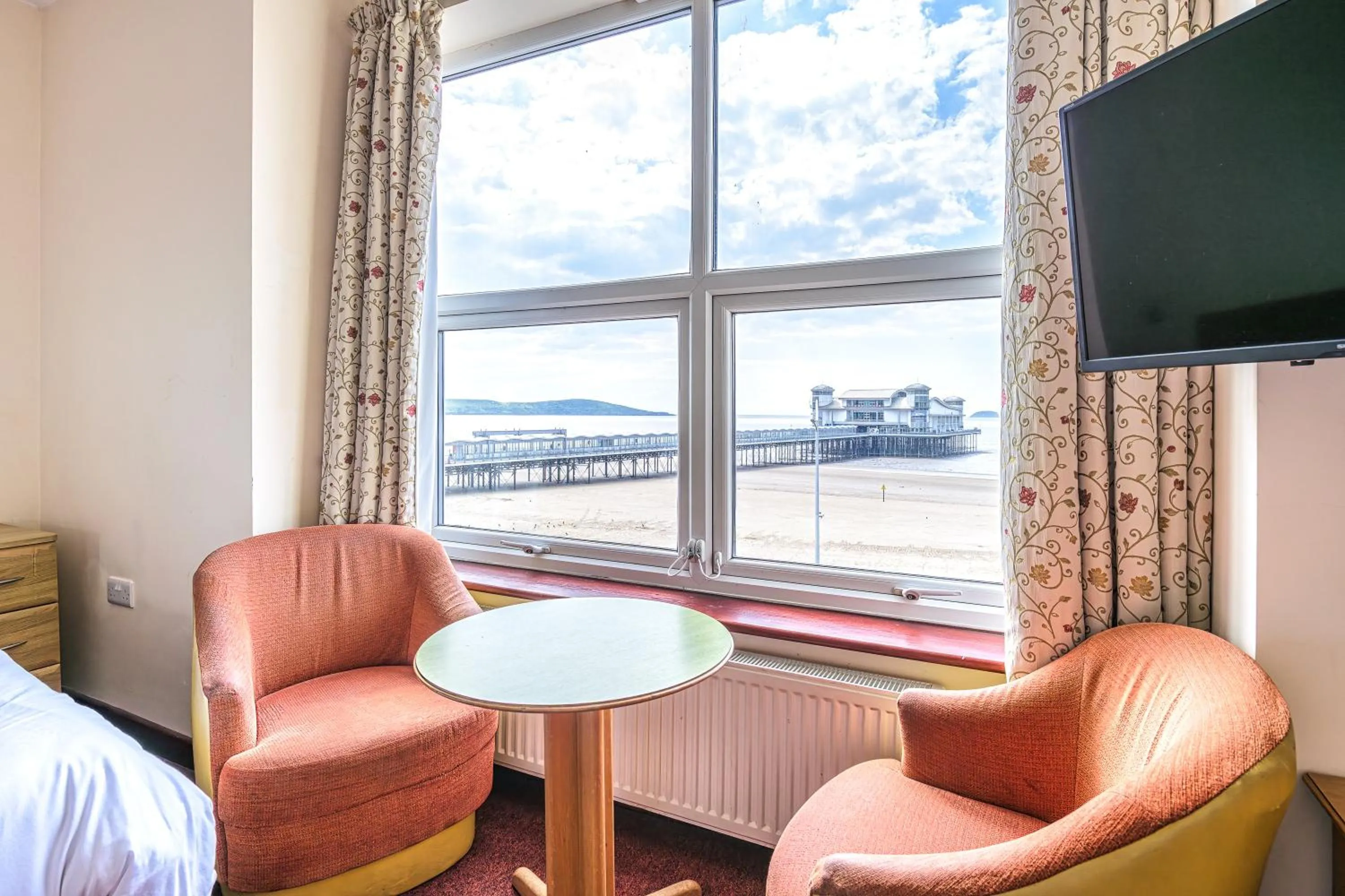 Seating area in The Sandringham Hotel
