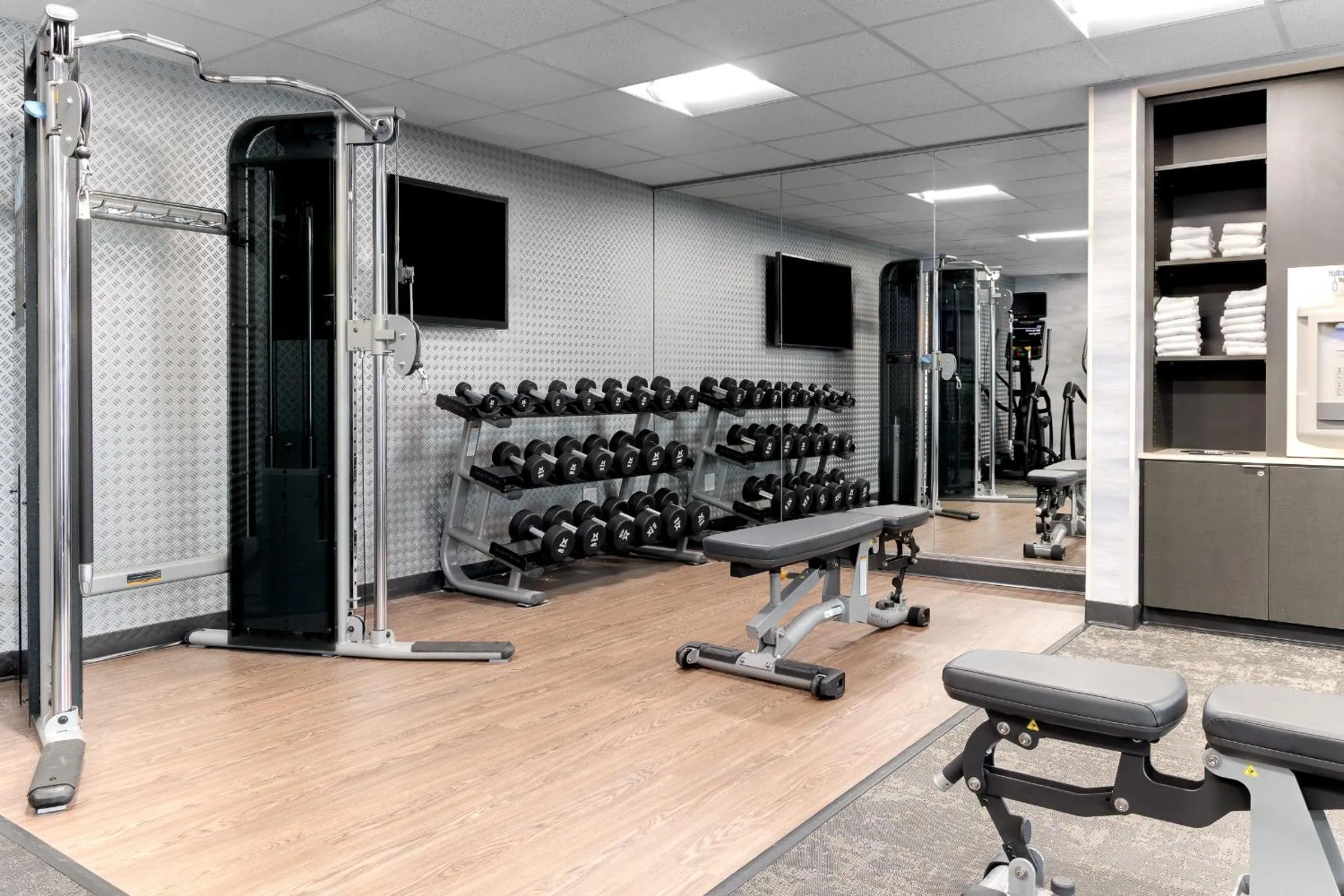 Fitness centre/facilities in Fairfield by Marriott Inn & Suites Spokane Airport