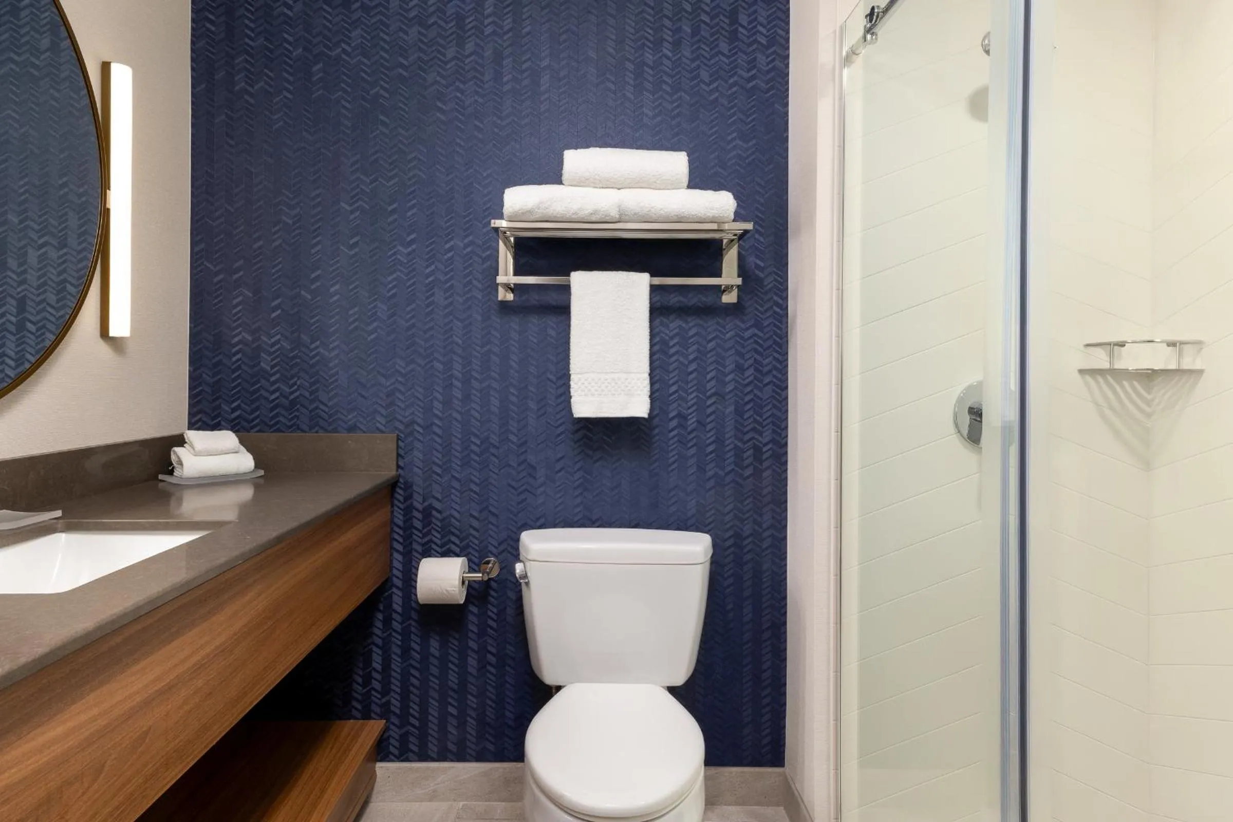 Bathroom in Fairfield by Marriott Inn & Suites Spokane Airport