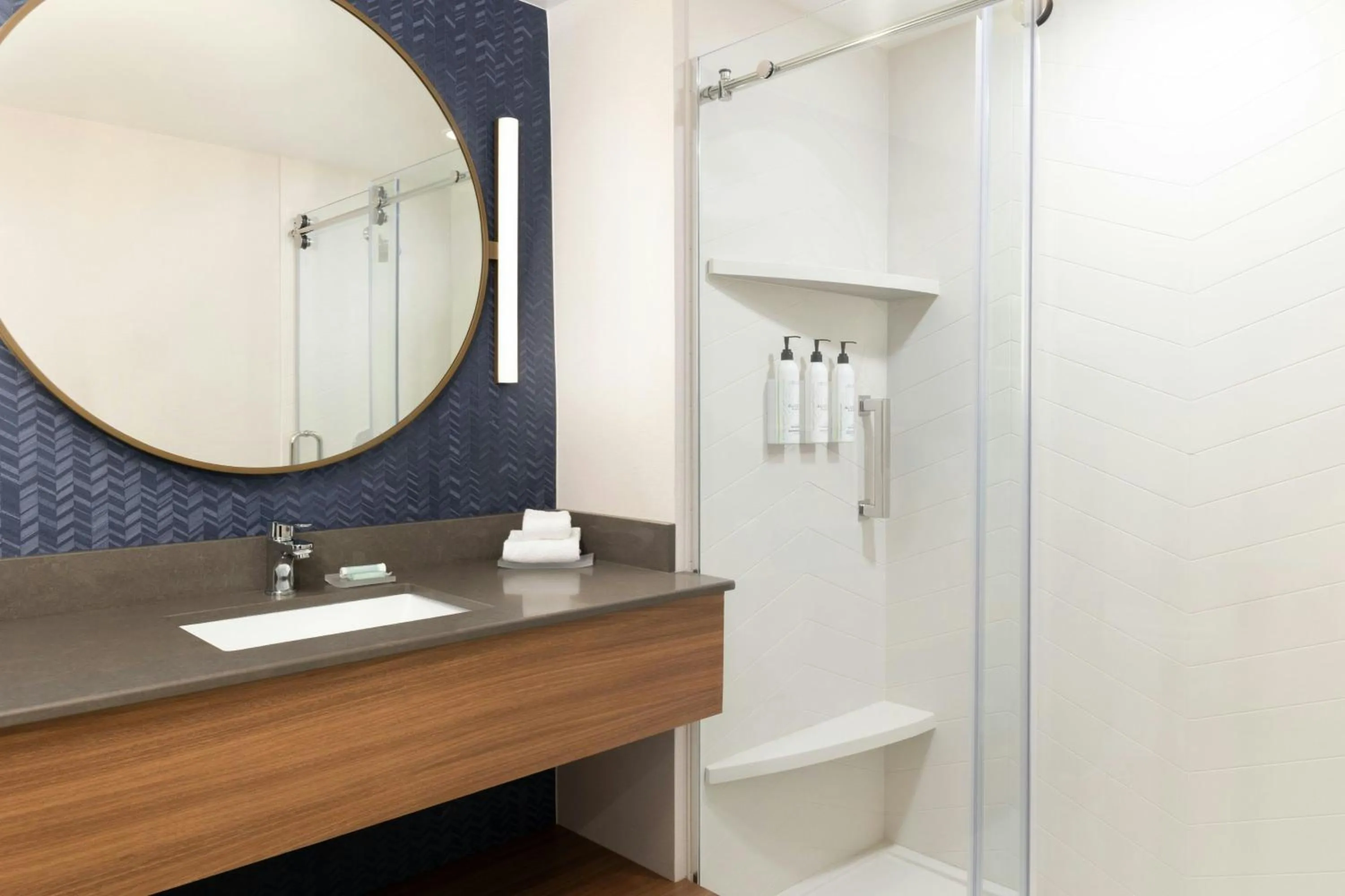 Bathroom in Fairfield by Marriott Inn & Suites Spokane Airport