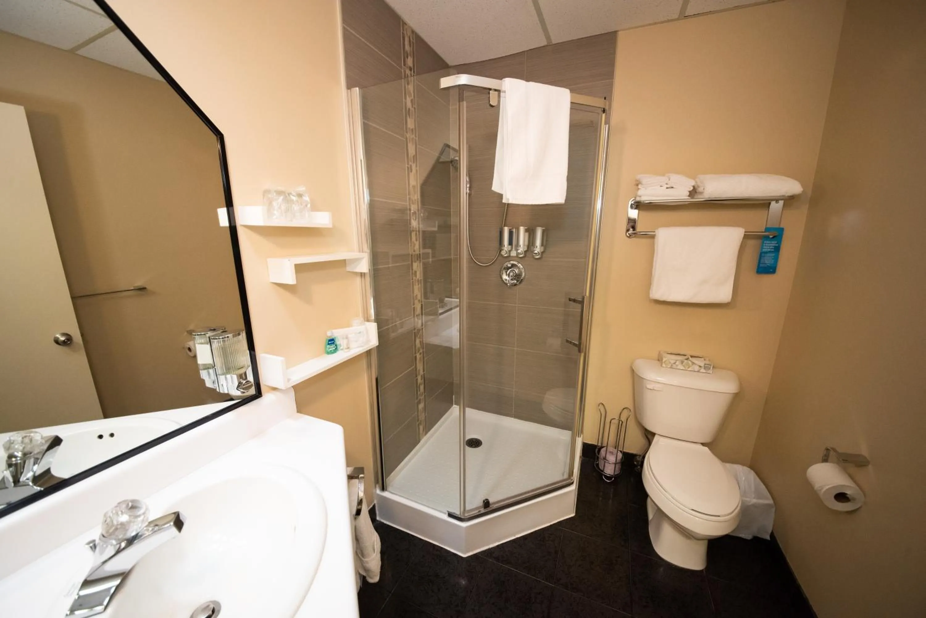 Bathroom in Days Inn by Wyndham Berthierville