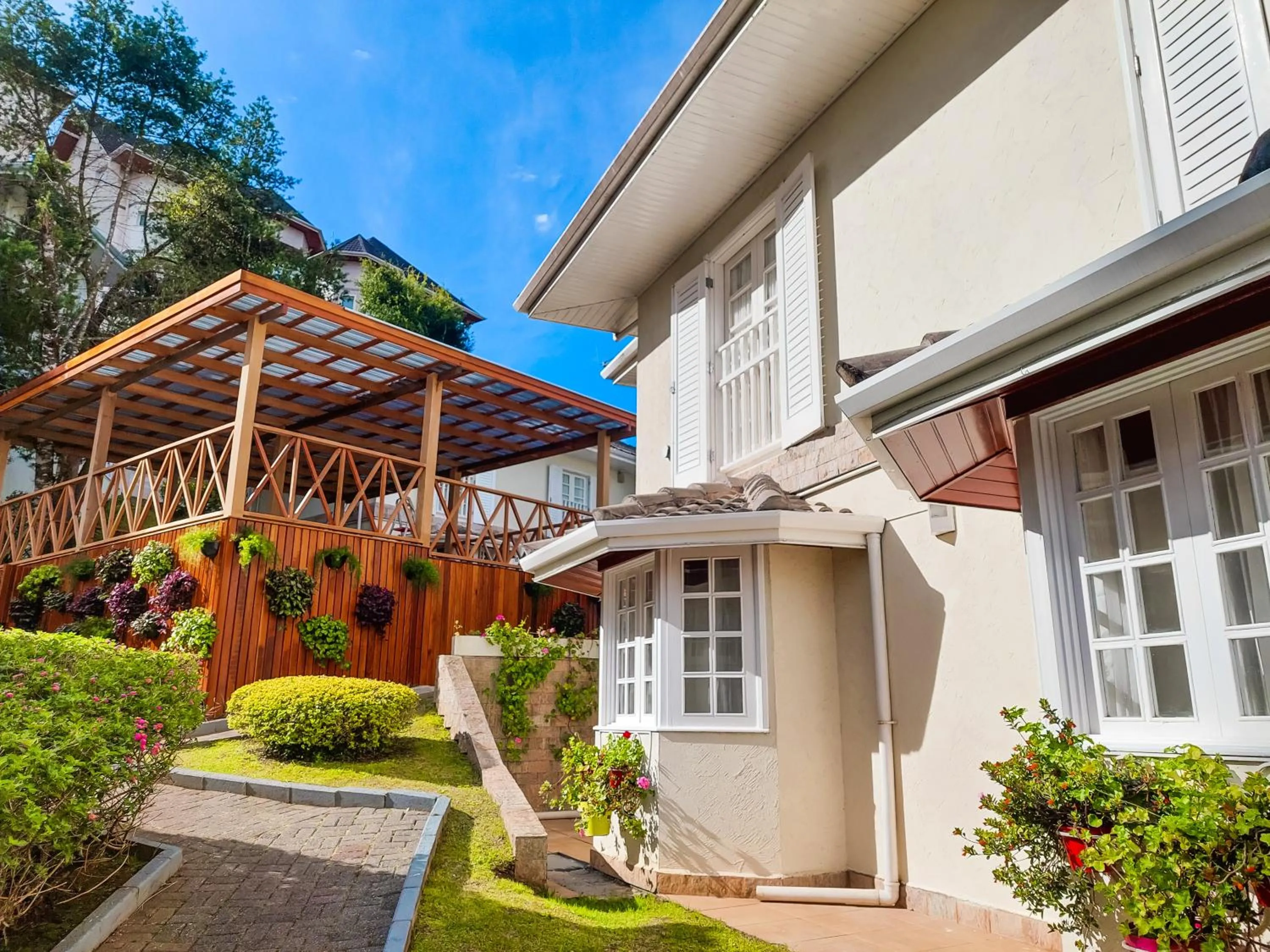 Garden in Pousada Nacional Inn Campos do Jordão