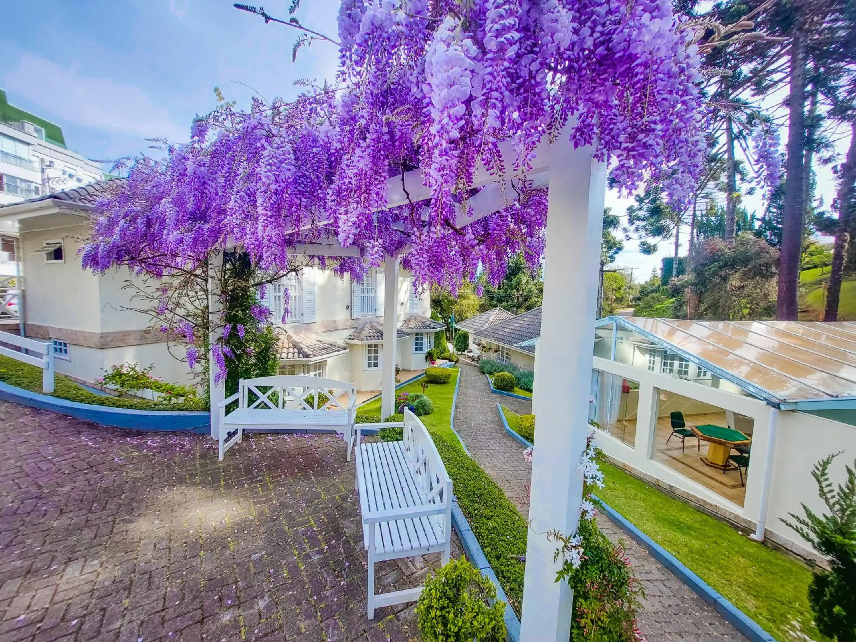 Garden in Pousada Nacional Inn Campos do Jordão