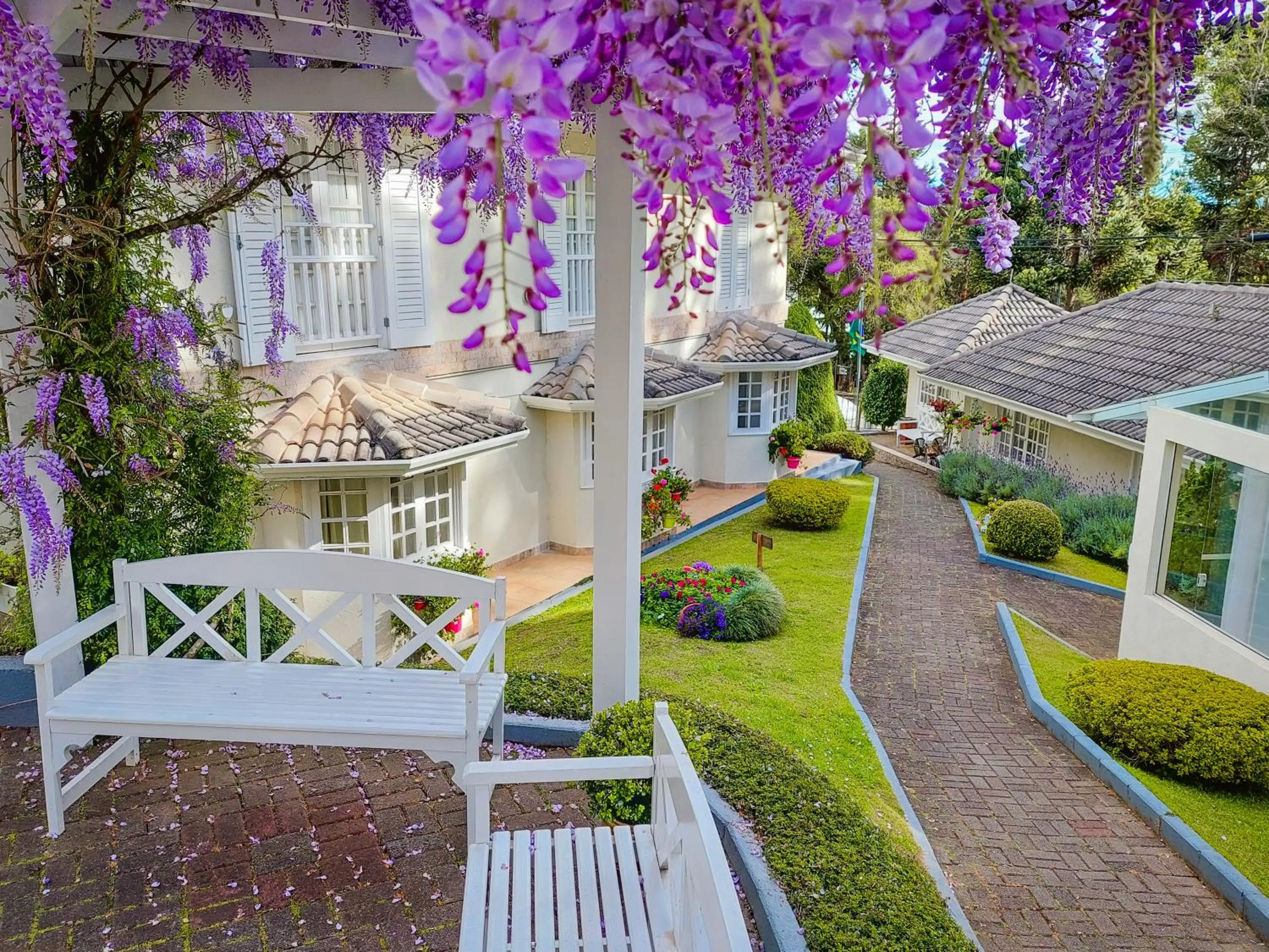 Garden in Pousada Nacional Inn Campos do Jordão