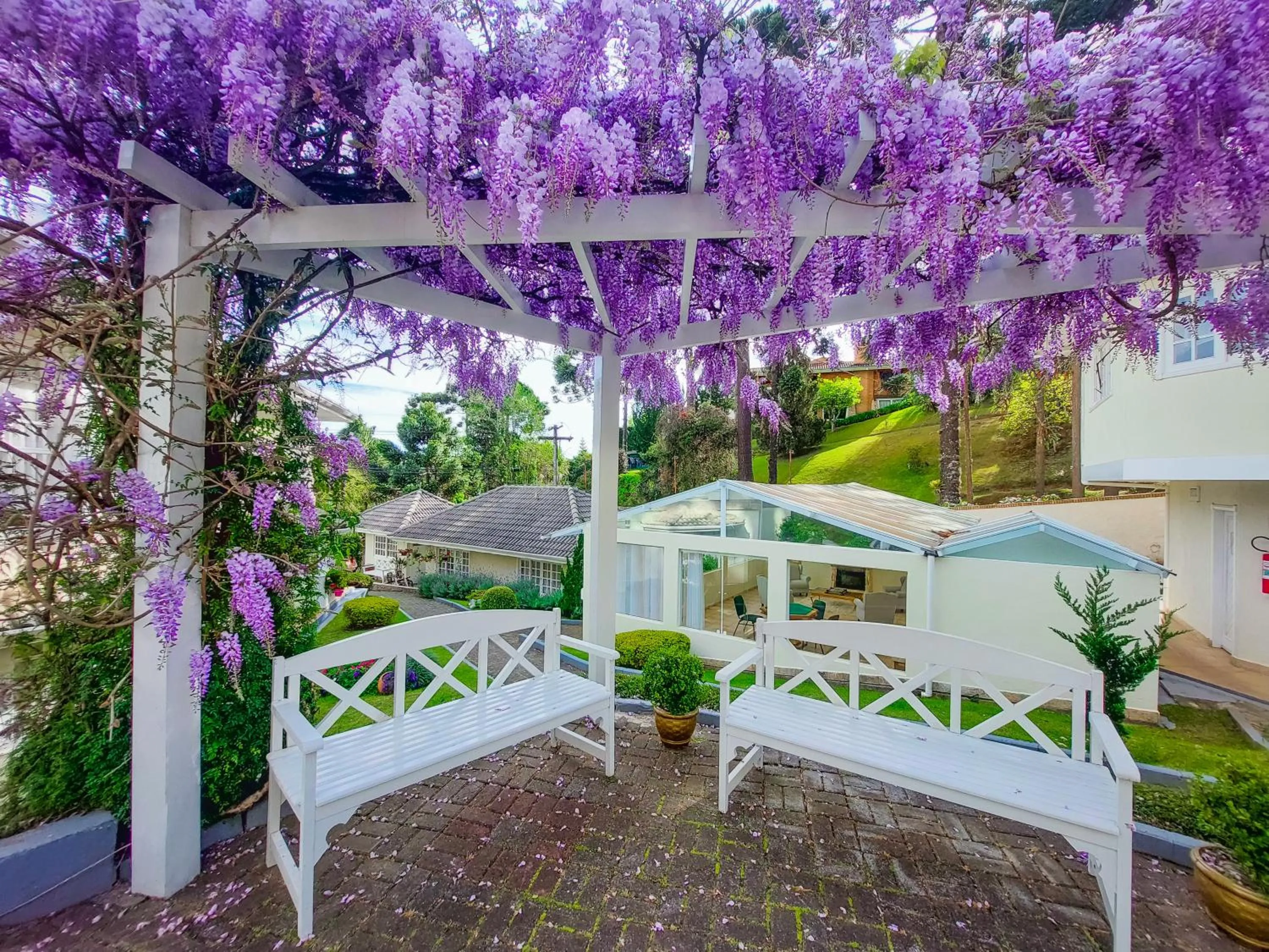 Garden in Pousada Nacional Inn Campos do Jordão