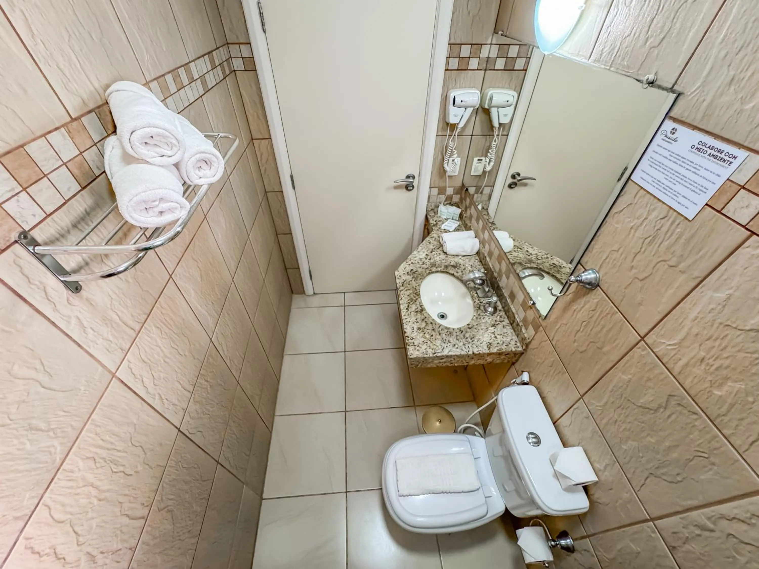 Bathroom in Pousada Nacional Inn Campos do Jordão