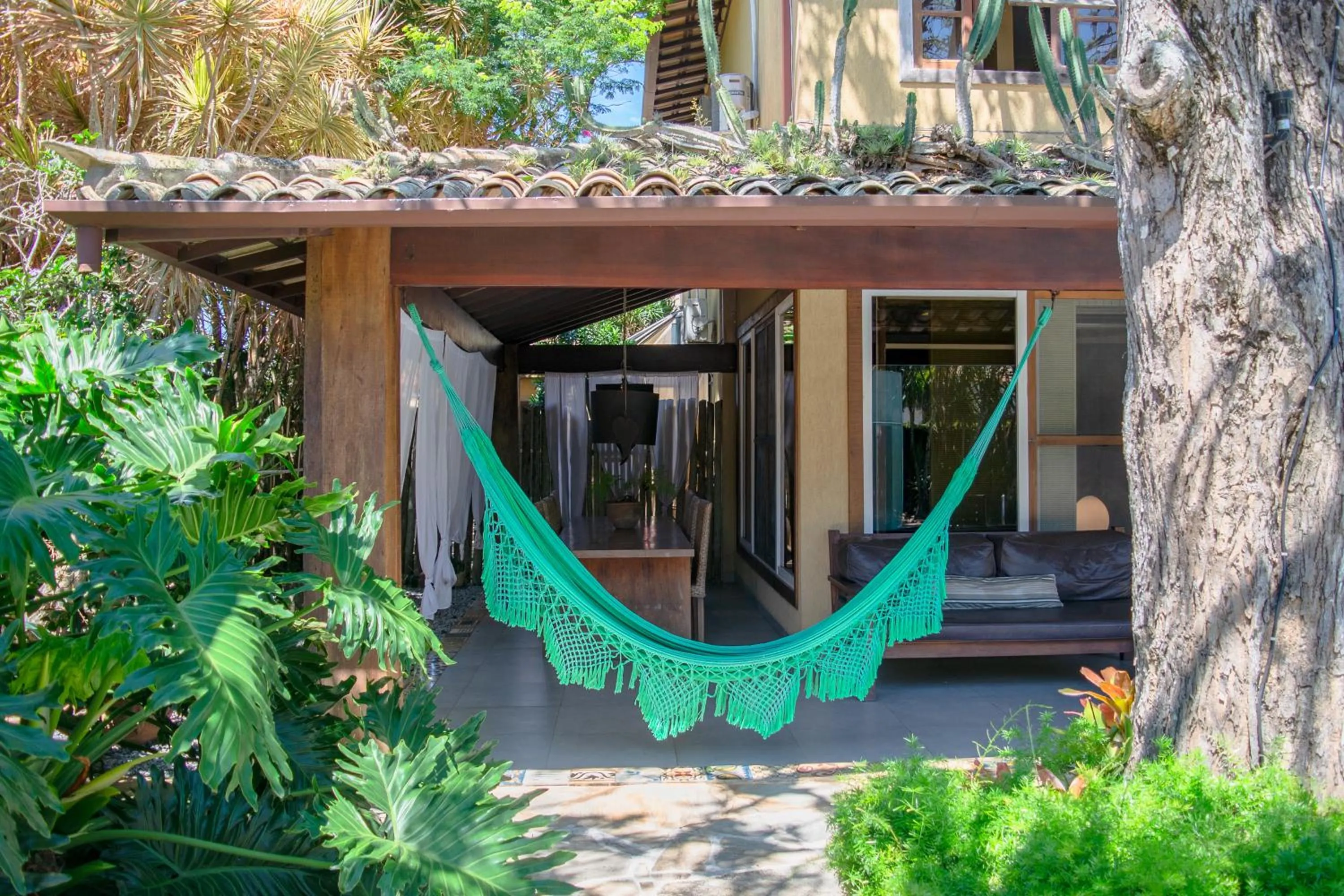 Patio in Pousada da Cyssa