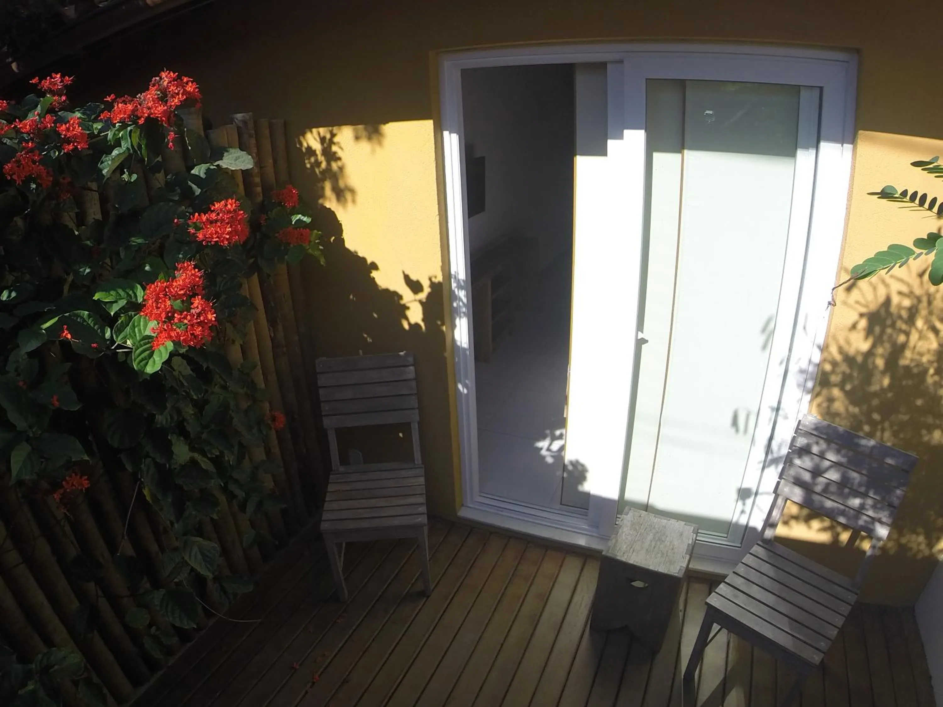 Balcony/Terrace in Pousada da Cyssa