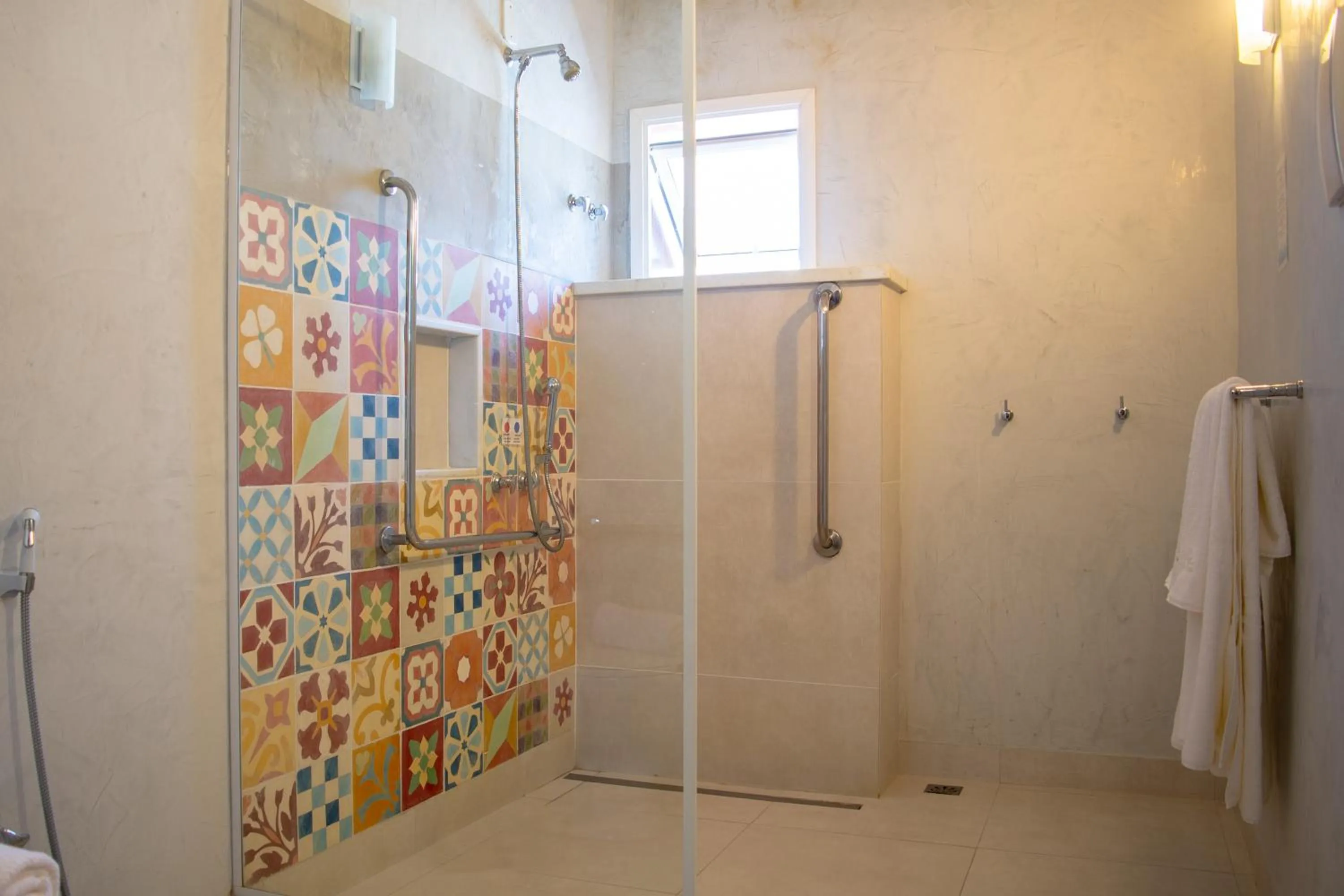 Bathroom in Pousada da Cyssa