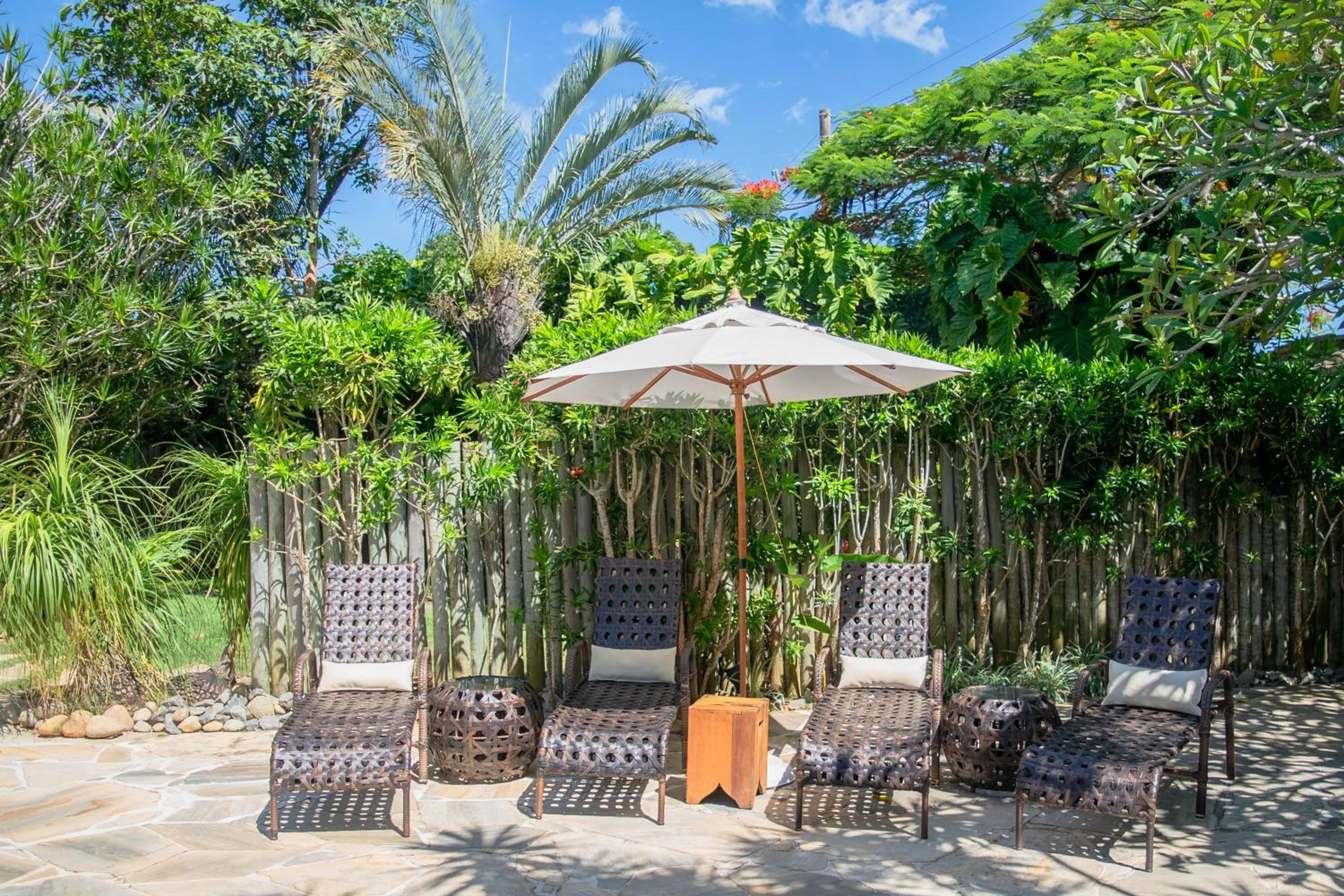 Garden in Pousada da Cyssa