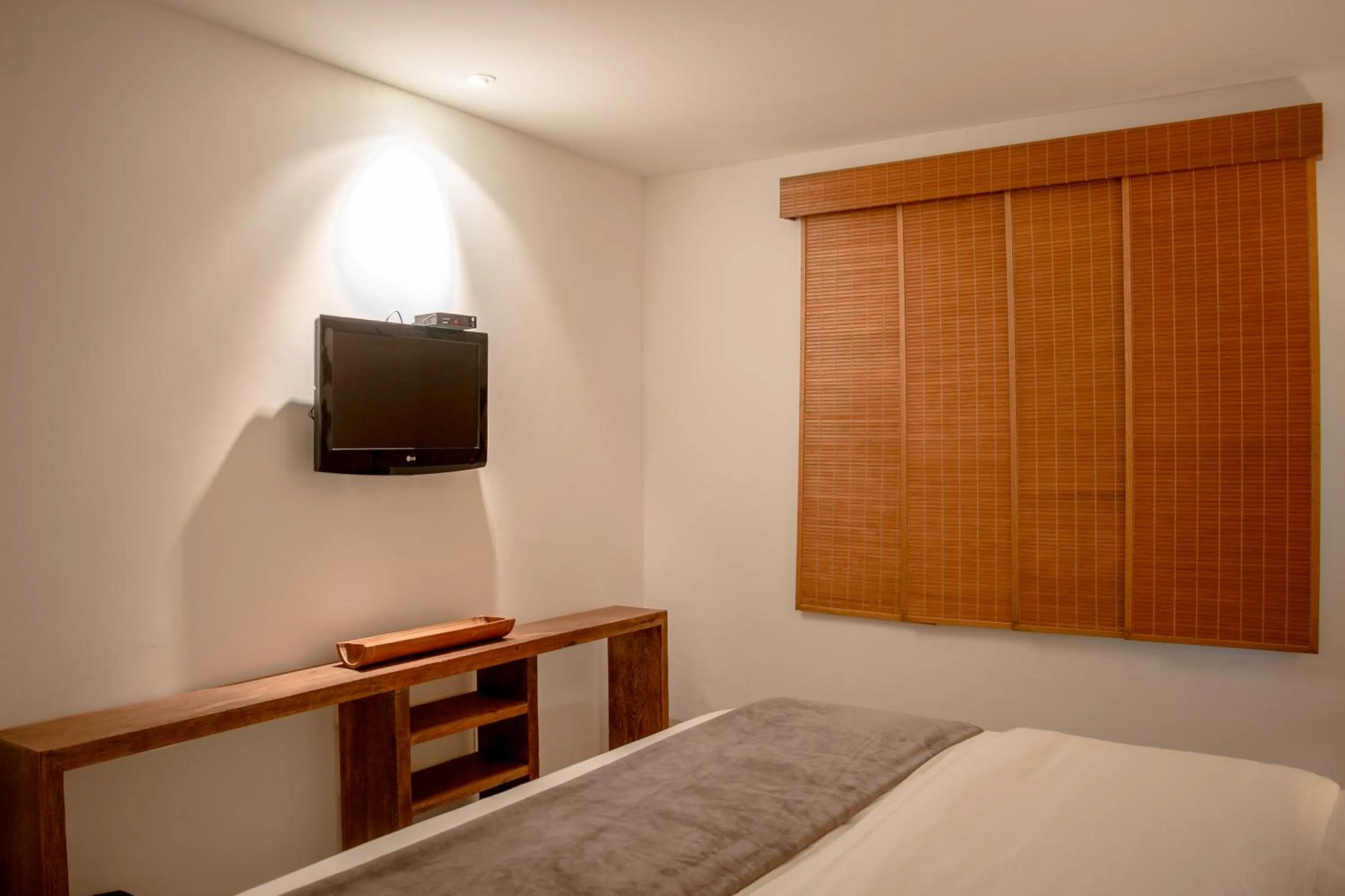 TV and multimedia, Bed in Pousada da Cyssa