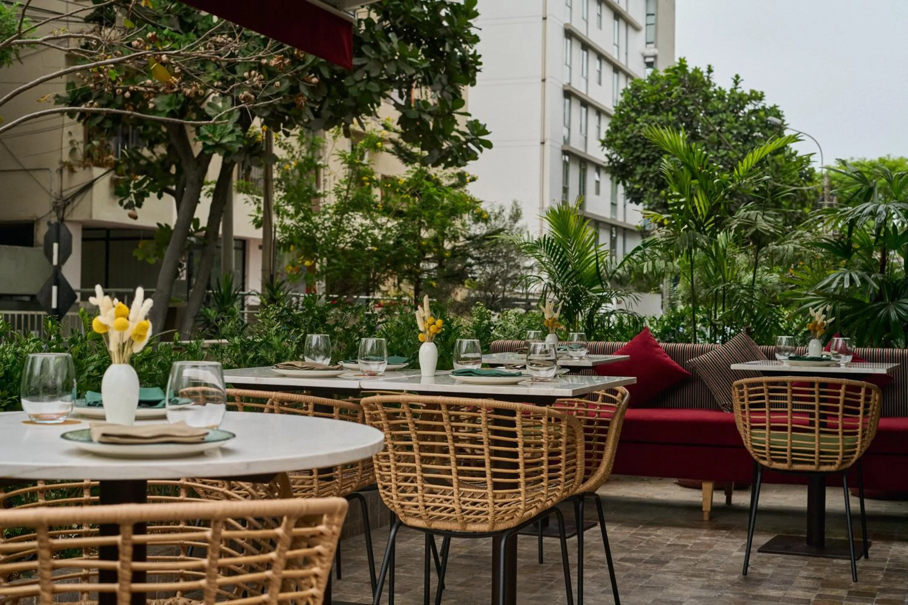 Patio in Manto Hotel Lima - MGallery Collection